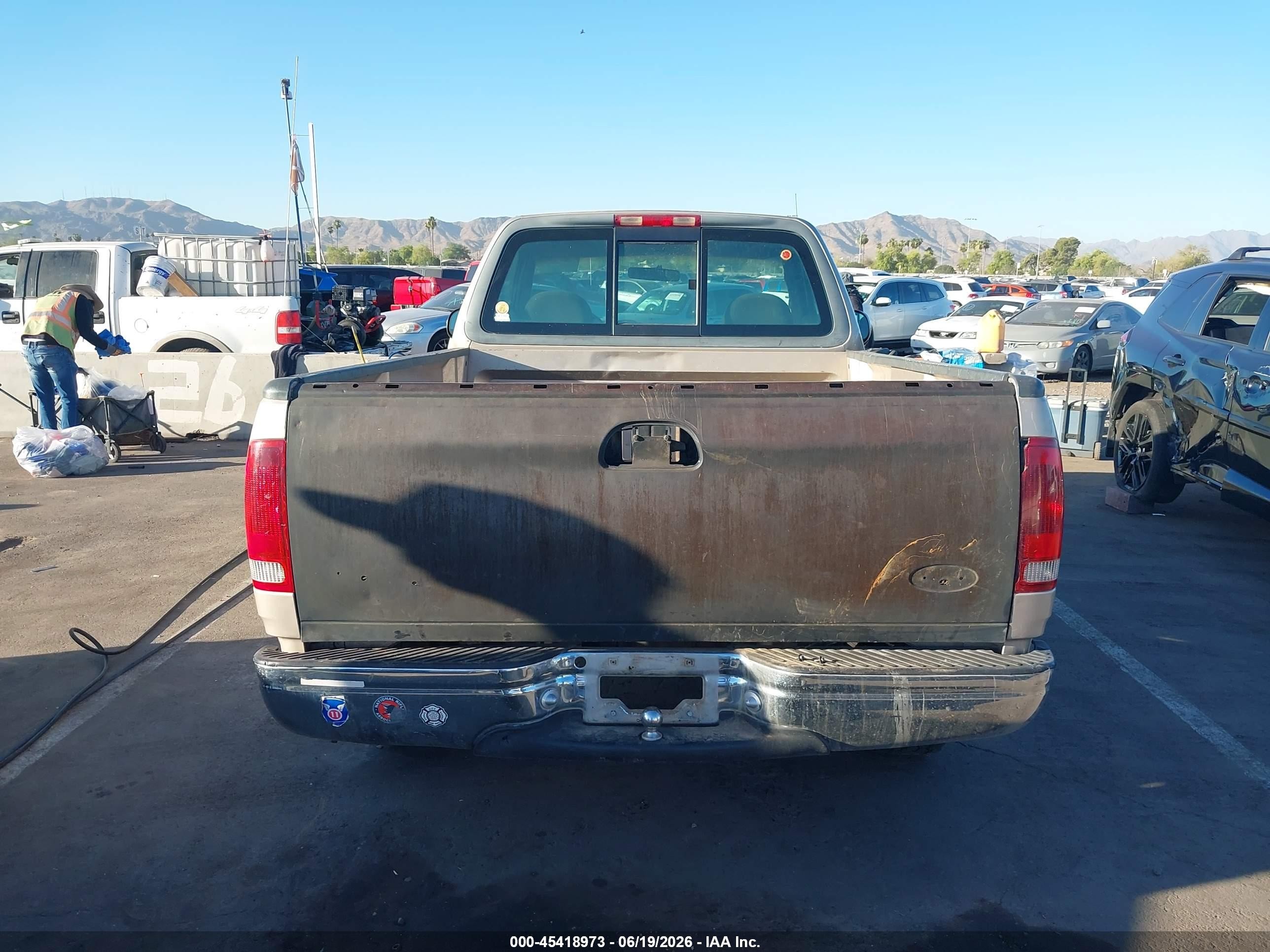 1997 Ford F-150 Standard Standard/xl/xlt Tan vin: 1FTDF1725VKD40317
