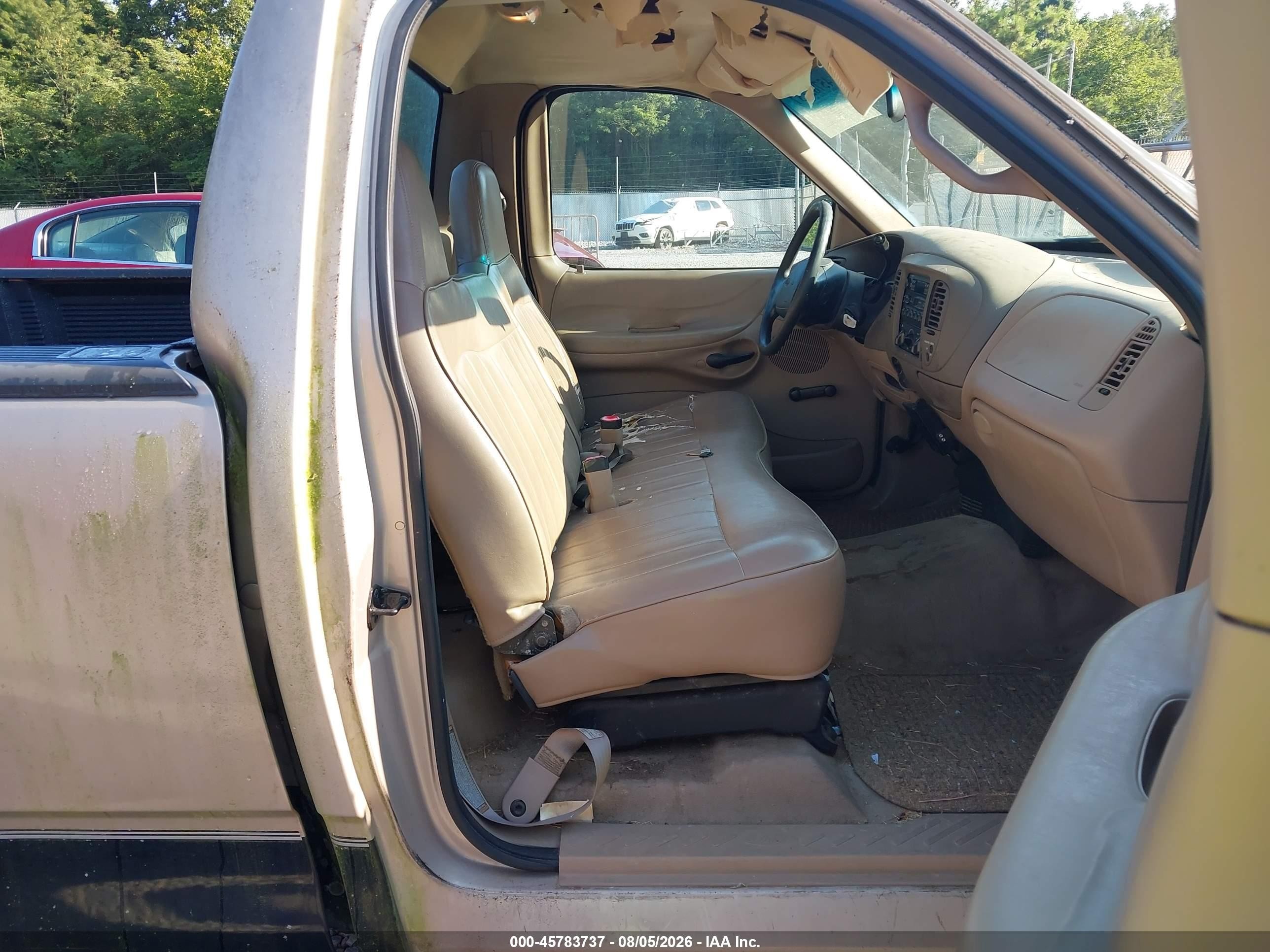 1997 Ford F-150 Standard Standard/xl/xlt Коричневый vin: 1FTDF1725VNC60675