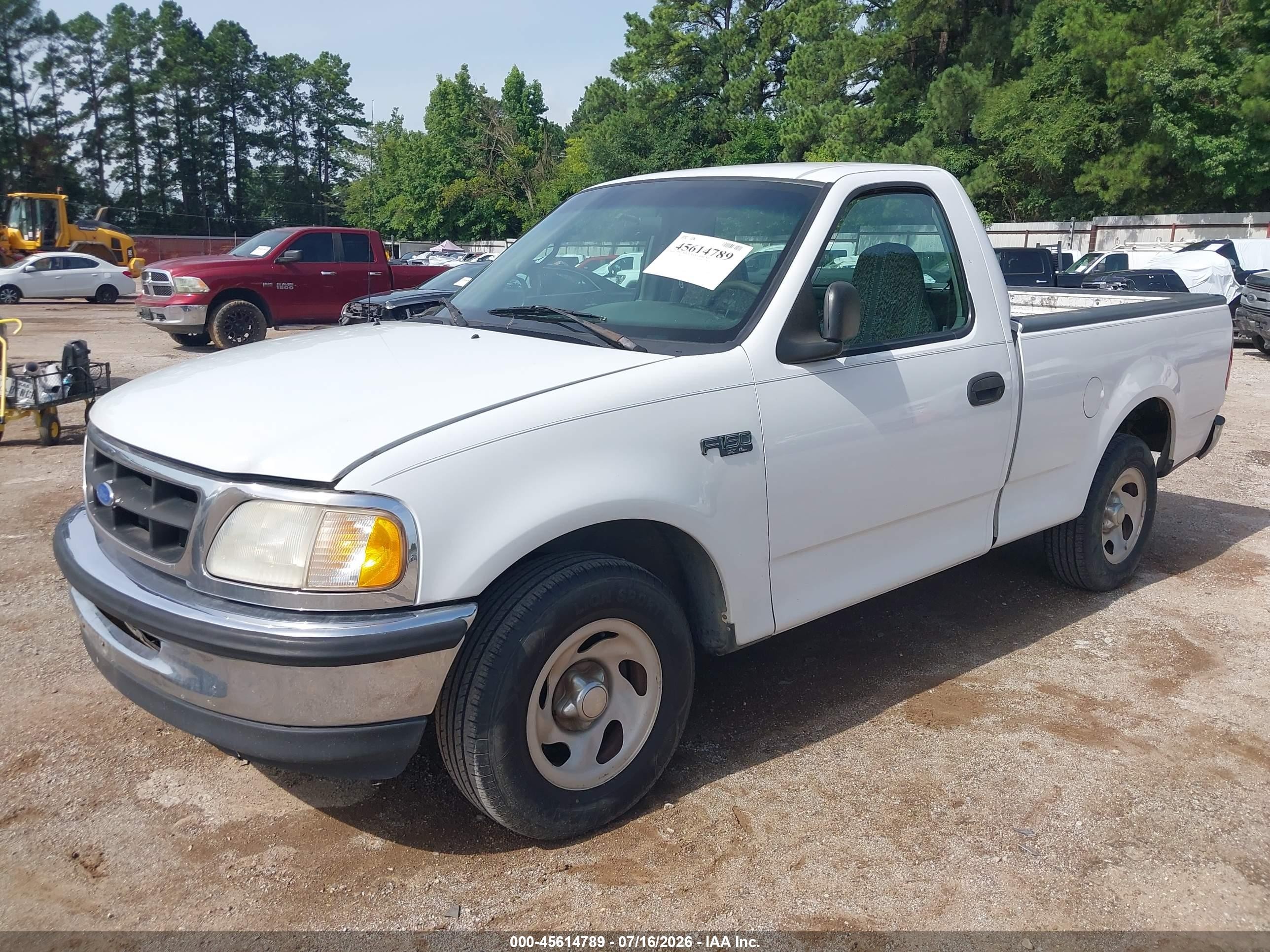 1997 Ford F-150 Standard Standard/xl/xlt White vin: 1FTDF1727VKA24336