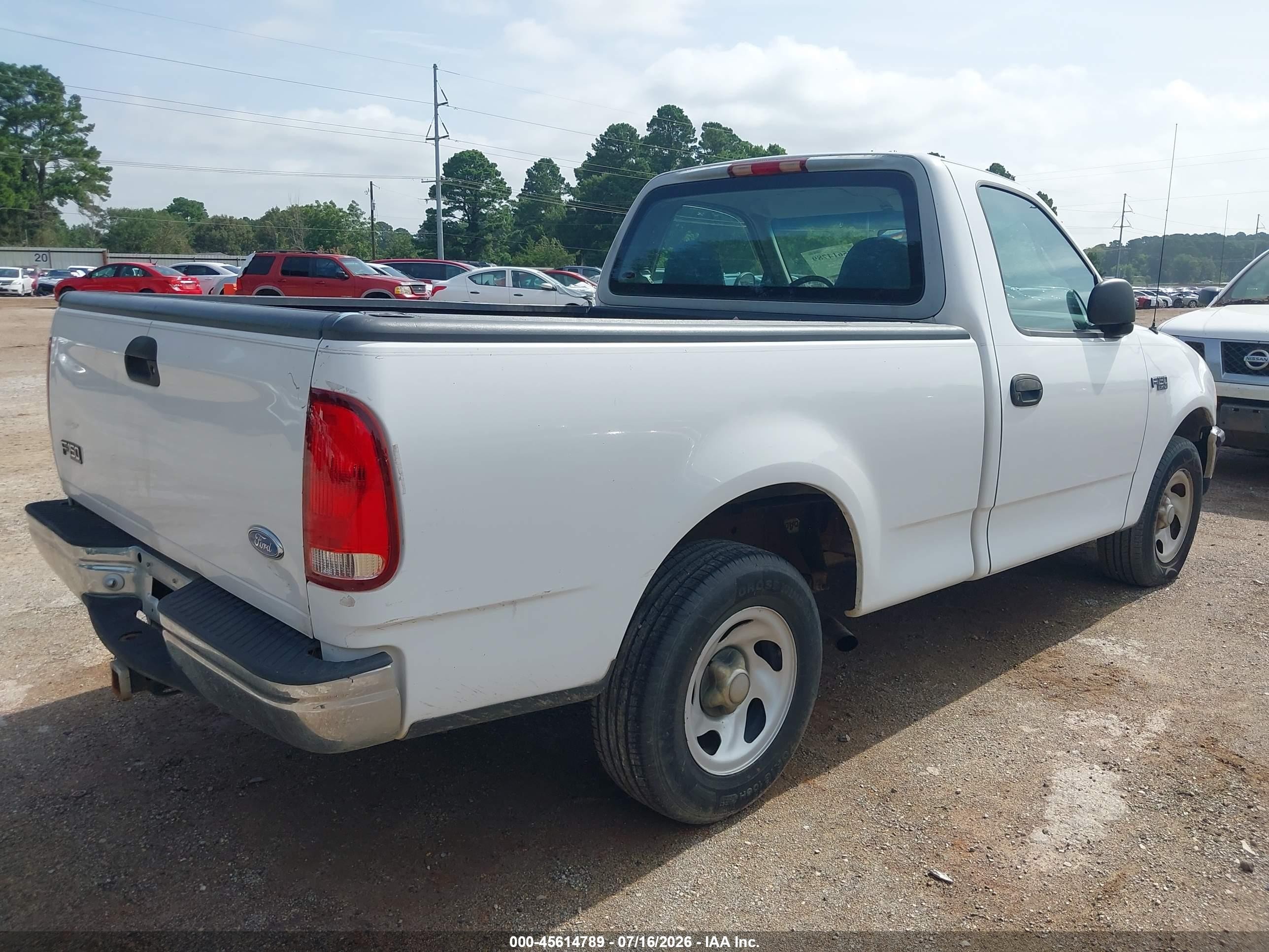 1997 Ford F-150 Standard Standard/xl/xlt White vin: 1FTDF1727VKA24336
