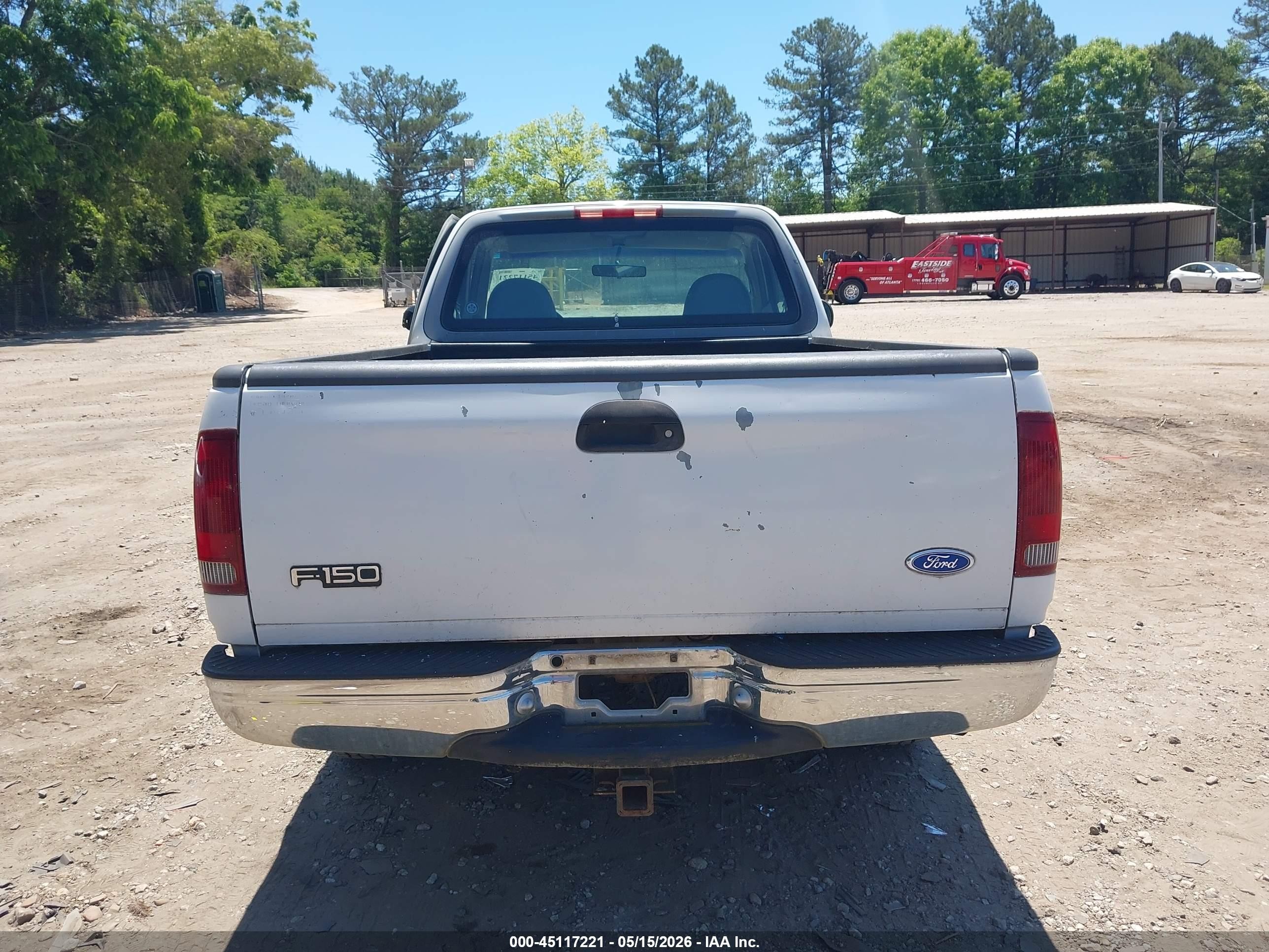 1997 Ford F-150 Standard/xl/xlt White vin: 1FTDF1727VNB65065
