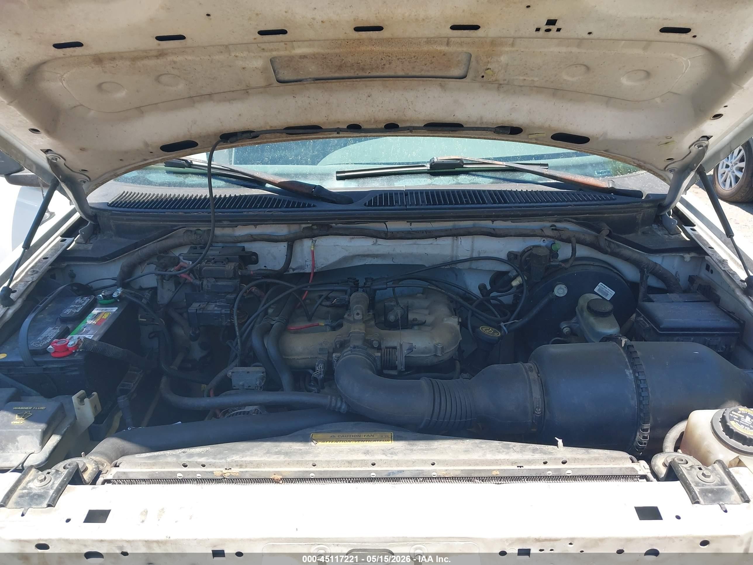 1997 Ford F-150 Standard/xl/xlt White vin: 1FTDF1727VNB65065