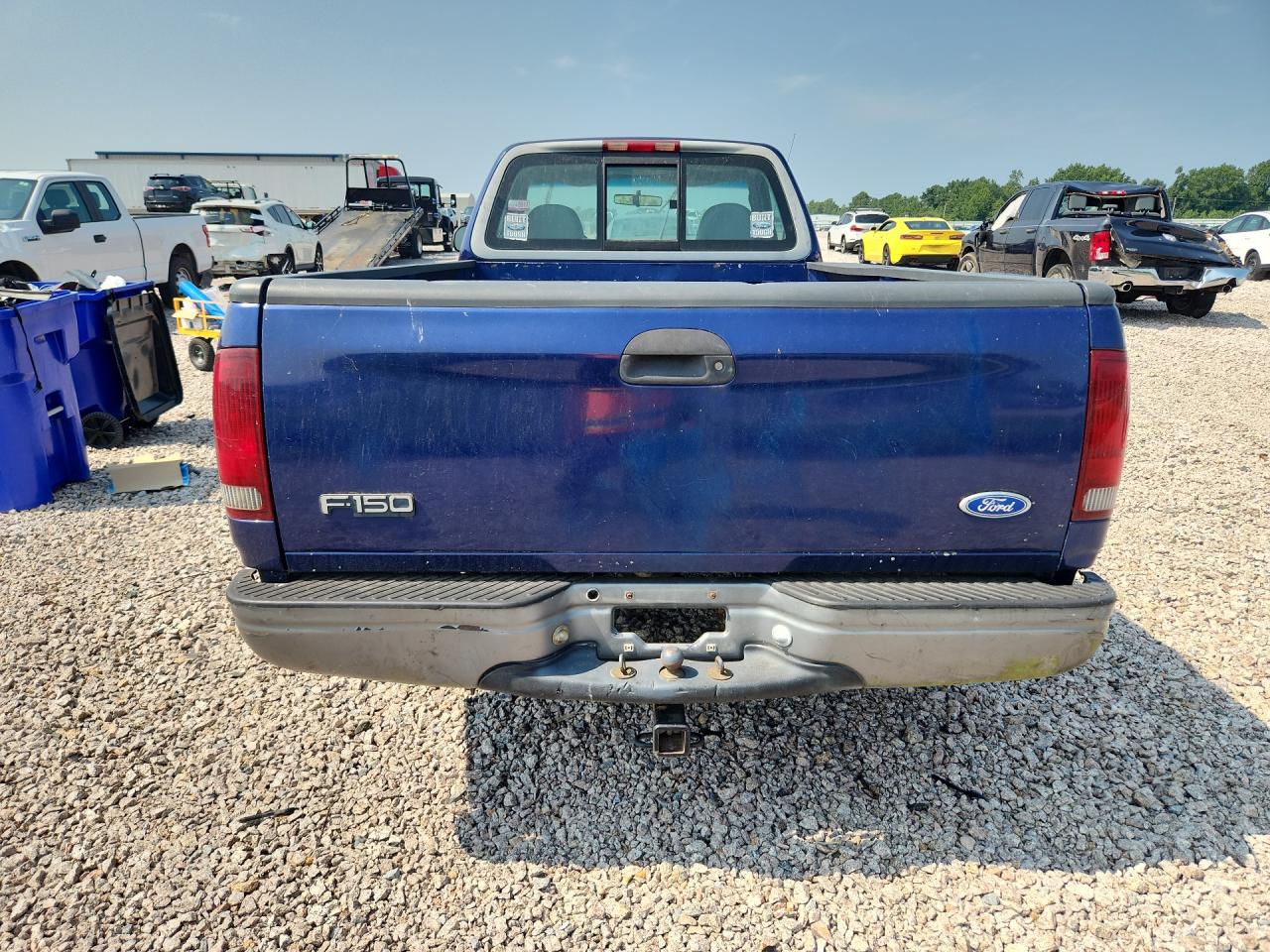 1997 Ford F150 Синий vin: 1FTDF1727VNB86191