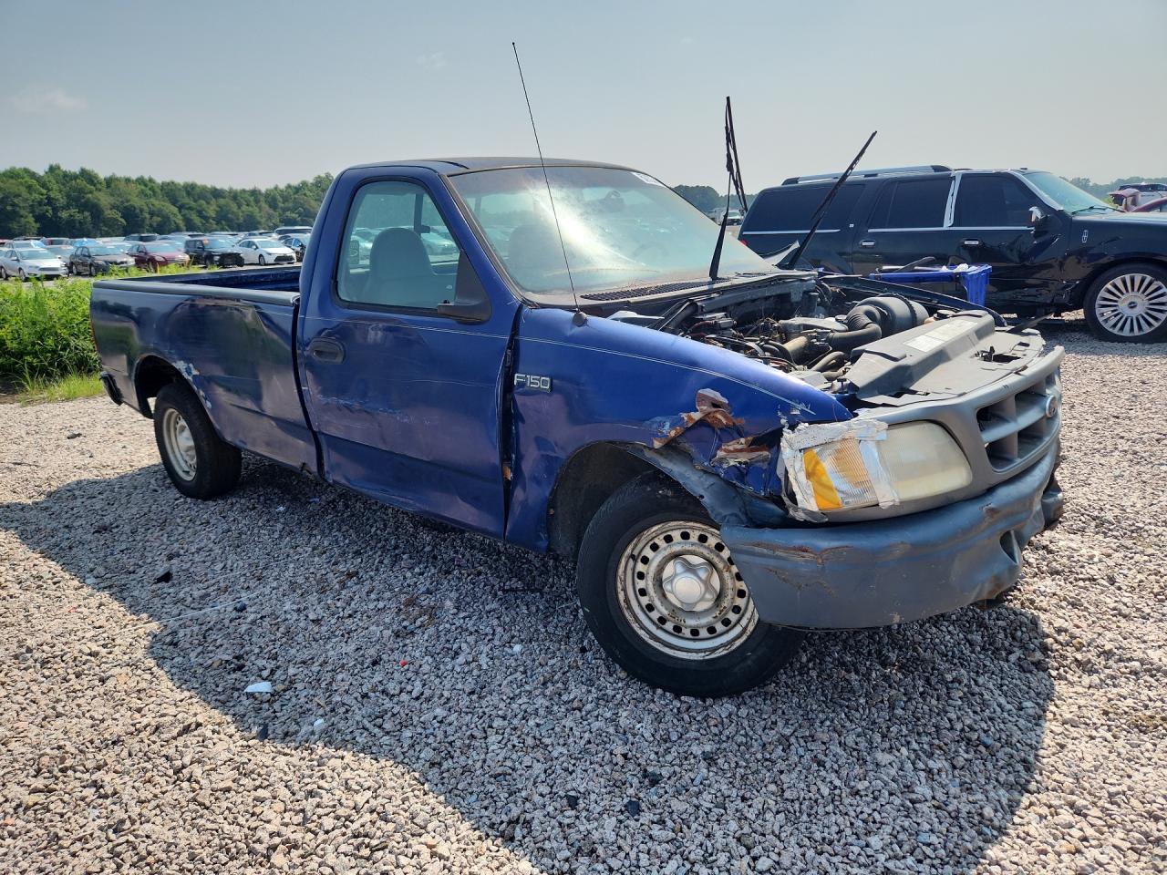 1997 Ford F150 Синий vin: 1FTDF1727VNB86191