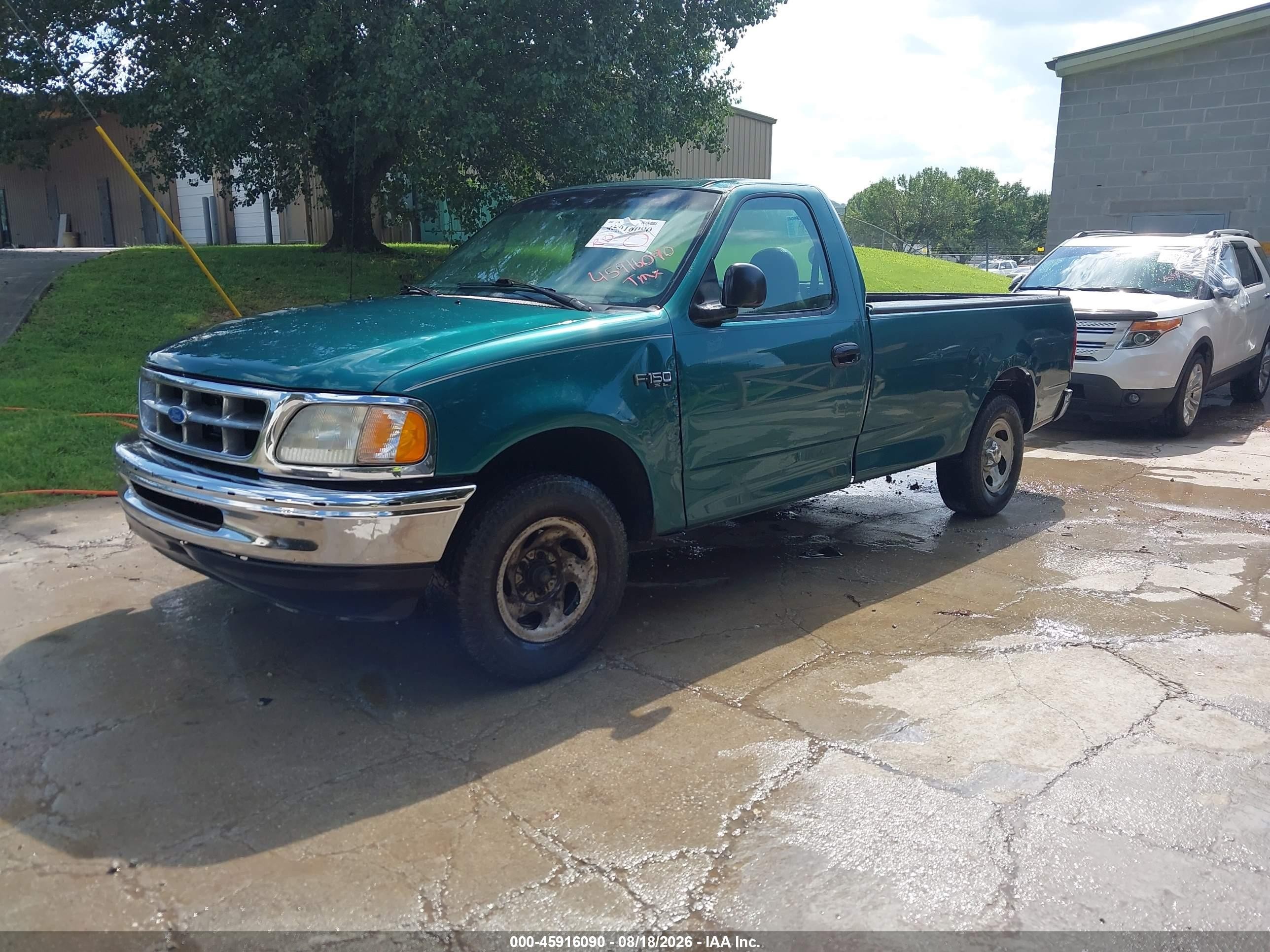 1997 Ford F-150 Standard Standard/xl/xlt Green vin: 1FTDF1727VND39944