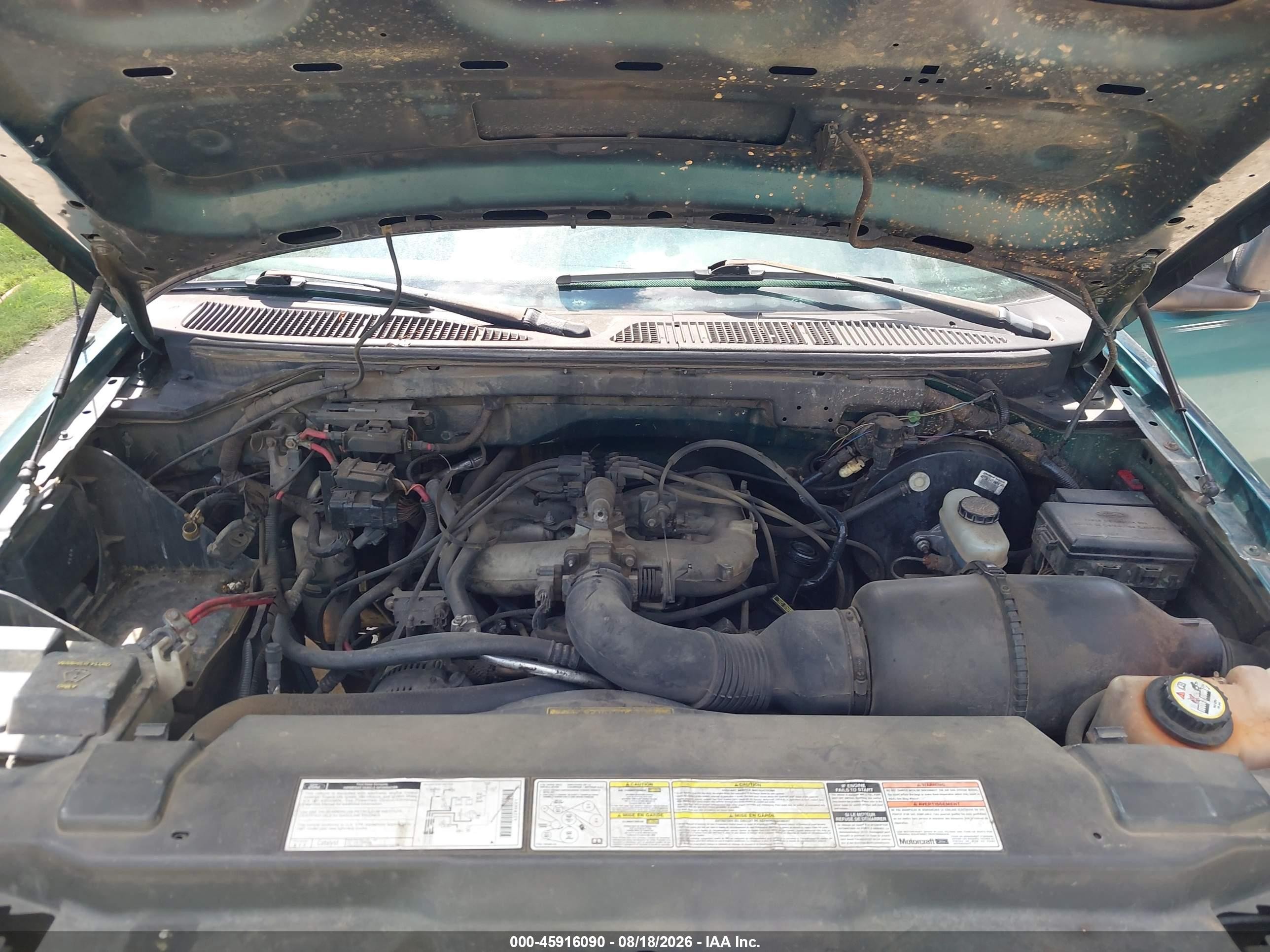 1997 Ford F-150 Standard Standard/xl/xlt Green vin: 1FTDF1727VND39944