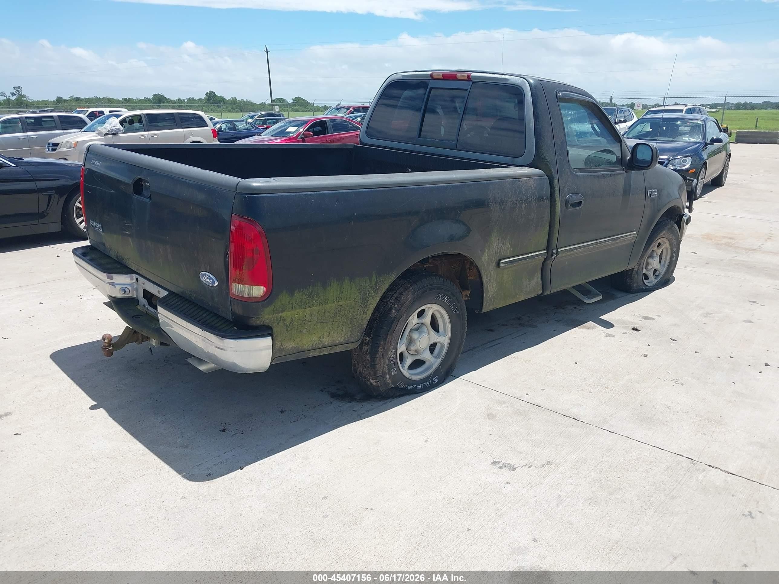 1997 Ford F-150 Standard Standard/xl/xlt Black vin: 1FTDF1728VNA85855