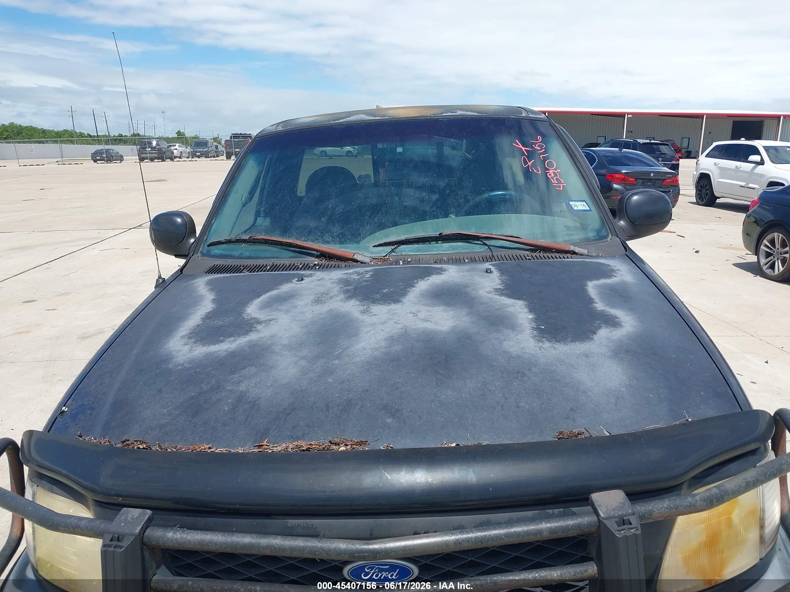 1997 Ford F-150 Standard Standard/xl/xlt Black vin: 1FTDF1728VNA85855