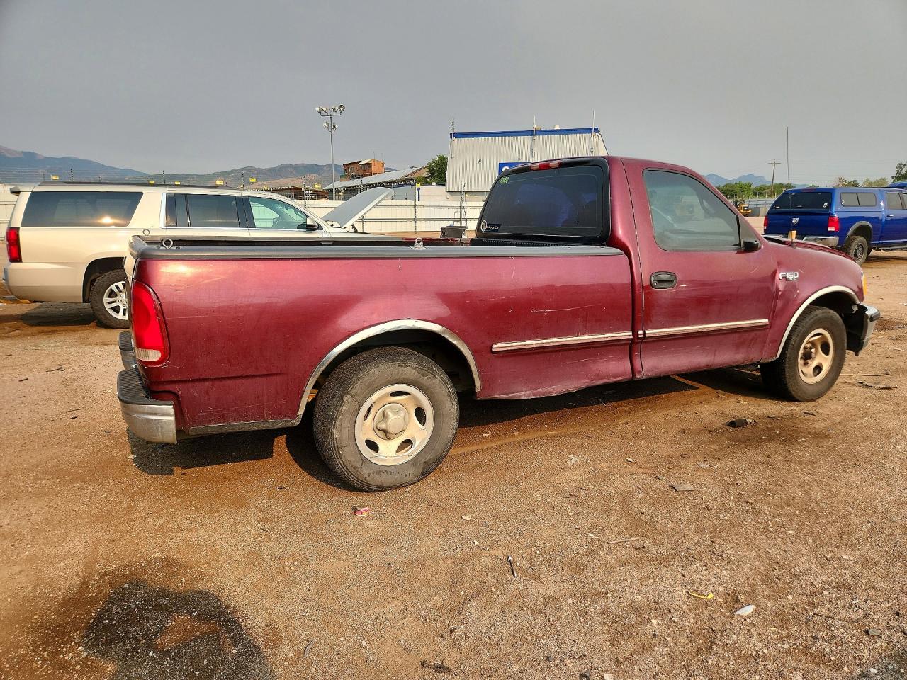 1997 Ford F150 Maroon vin: 1FTDF1729VKA27965