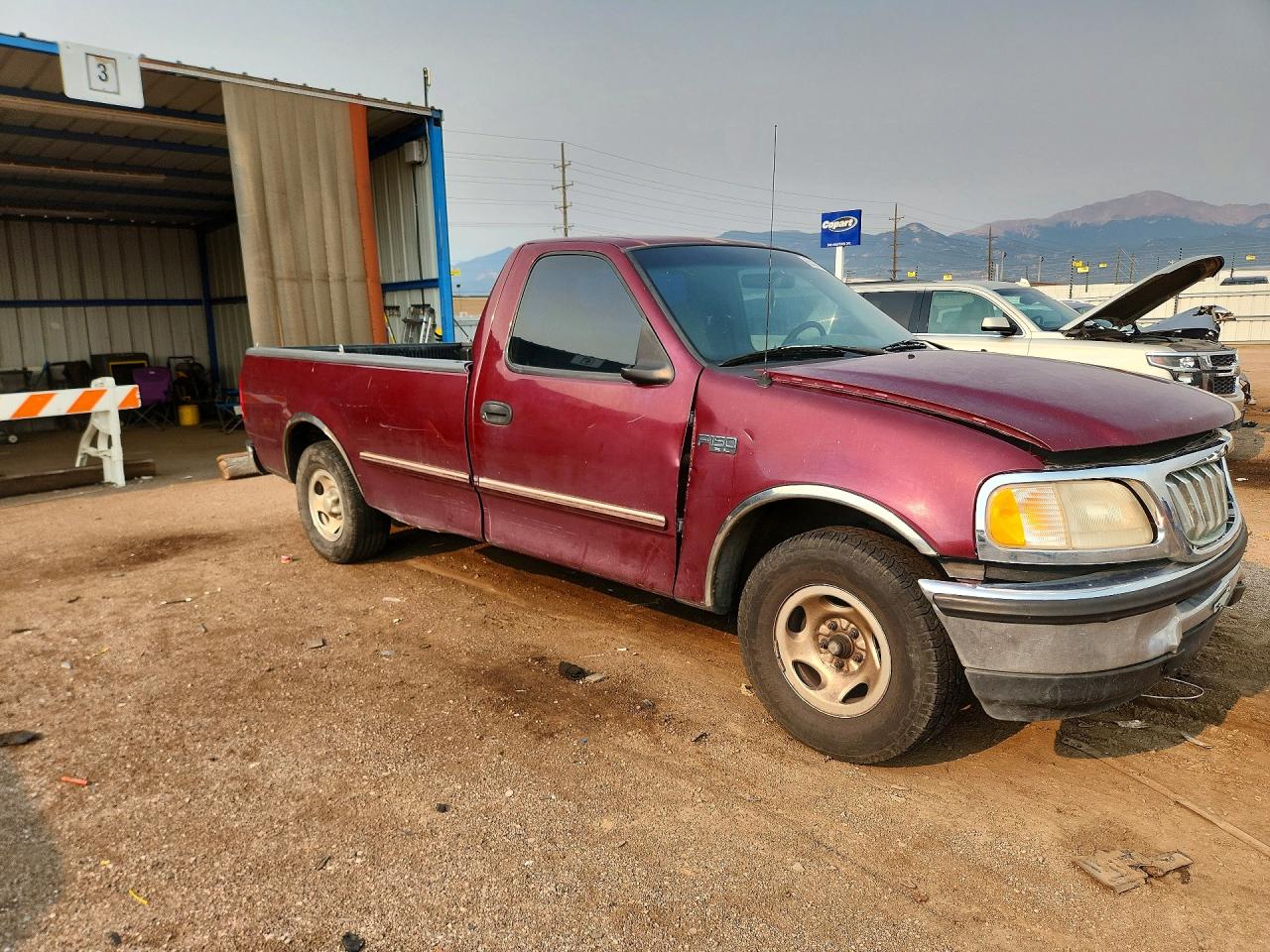 1997 Ford F150 Maroon vin: 1FTDF1729VKA27965