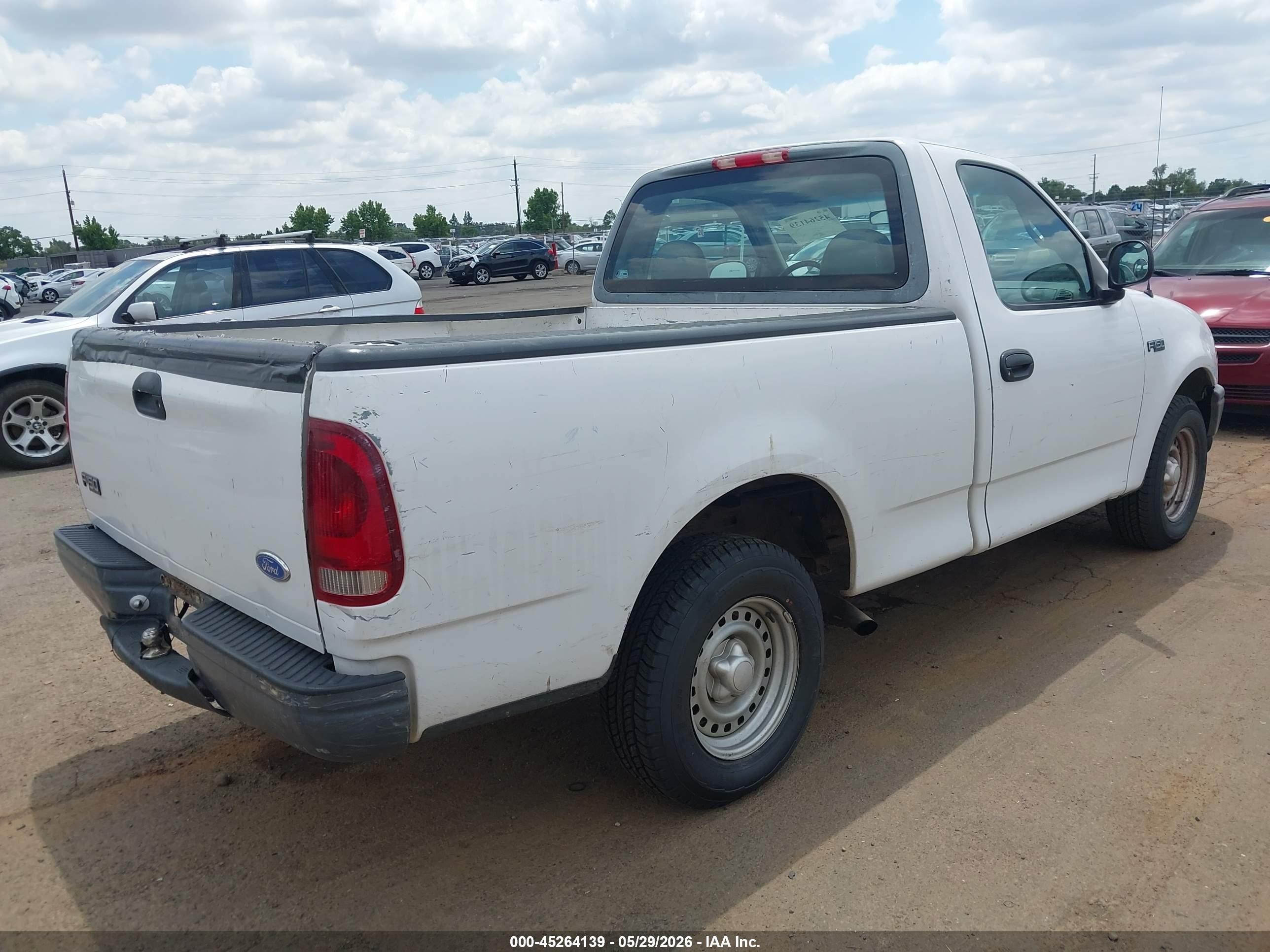 1997 Ford F-150 Standard/xl/xlt White vin: 1FTDF172XVKC33201