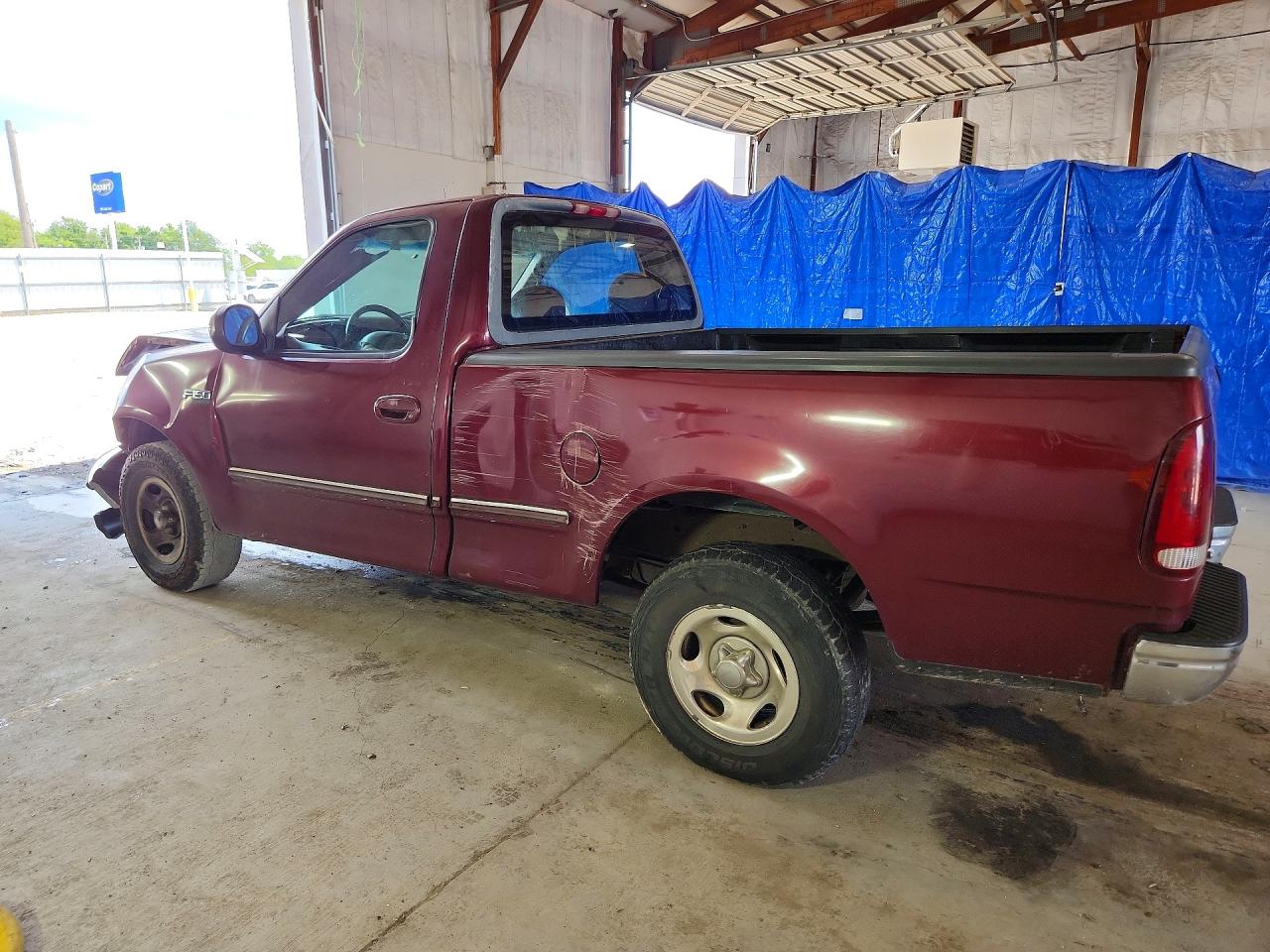 1997 Ford F150 Maroon vin: 1FTDF1760VNA65425