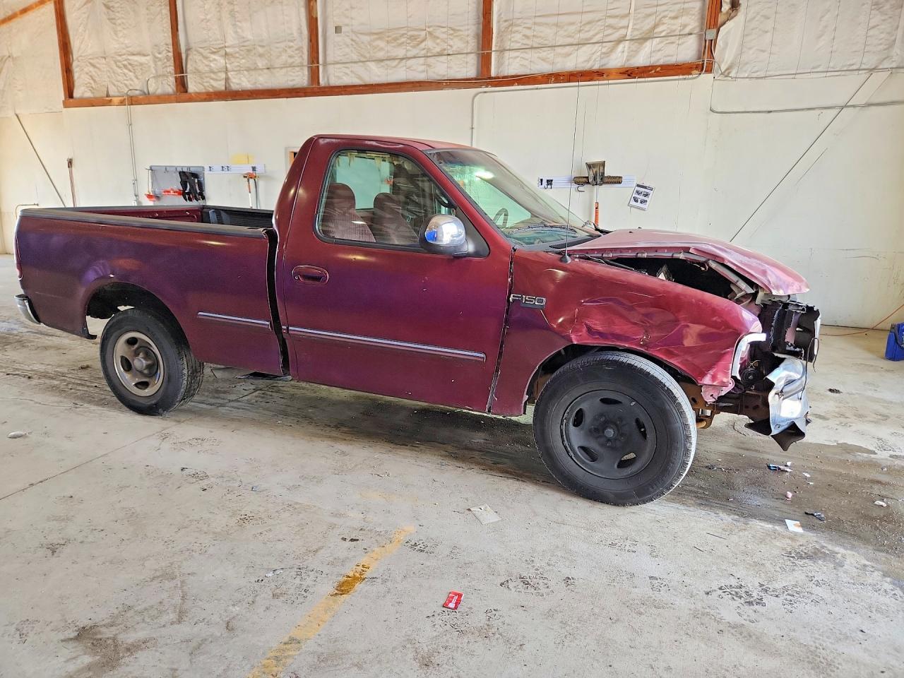 1997 Ford F150 Maroon vin: 1FTDF1760VNA65425
