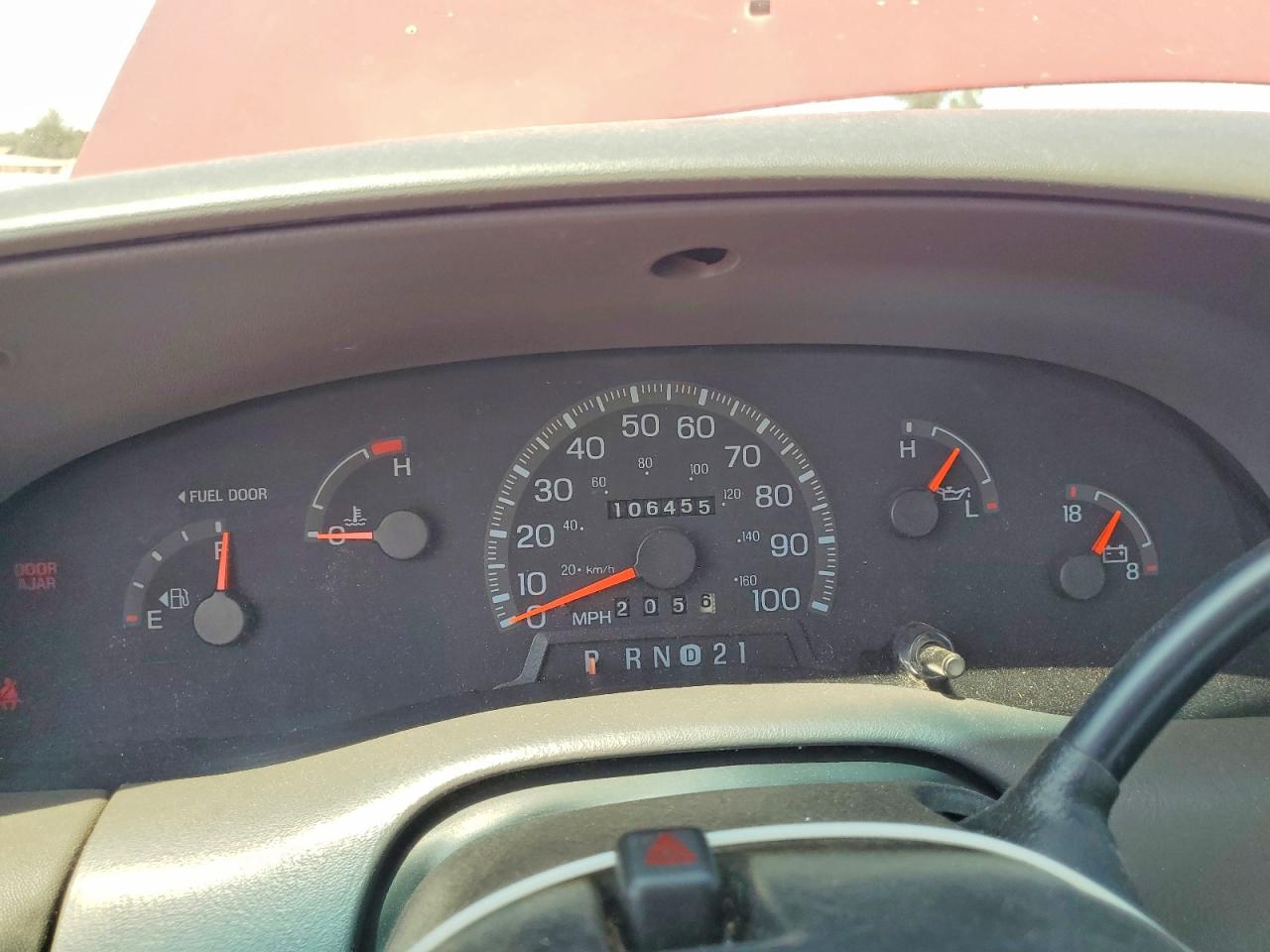 1997 Ford F150 Red vin: 1FTDF1761VKC32201