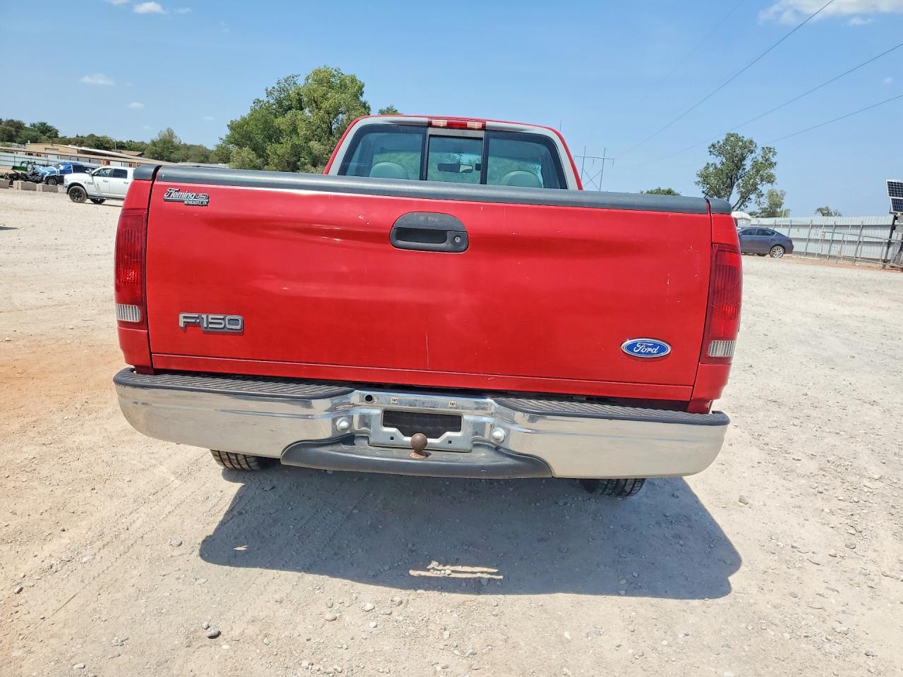 1997 Ford F150 Red vin: 1FTDF1761VKC32201