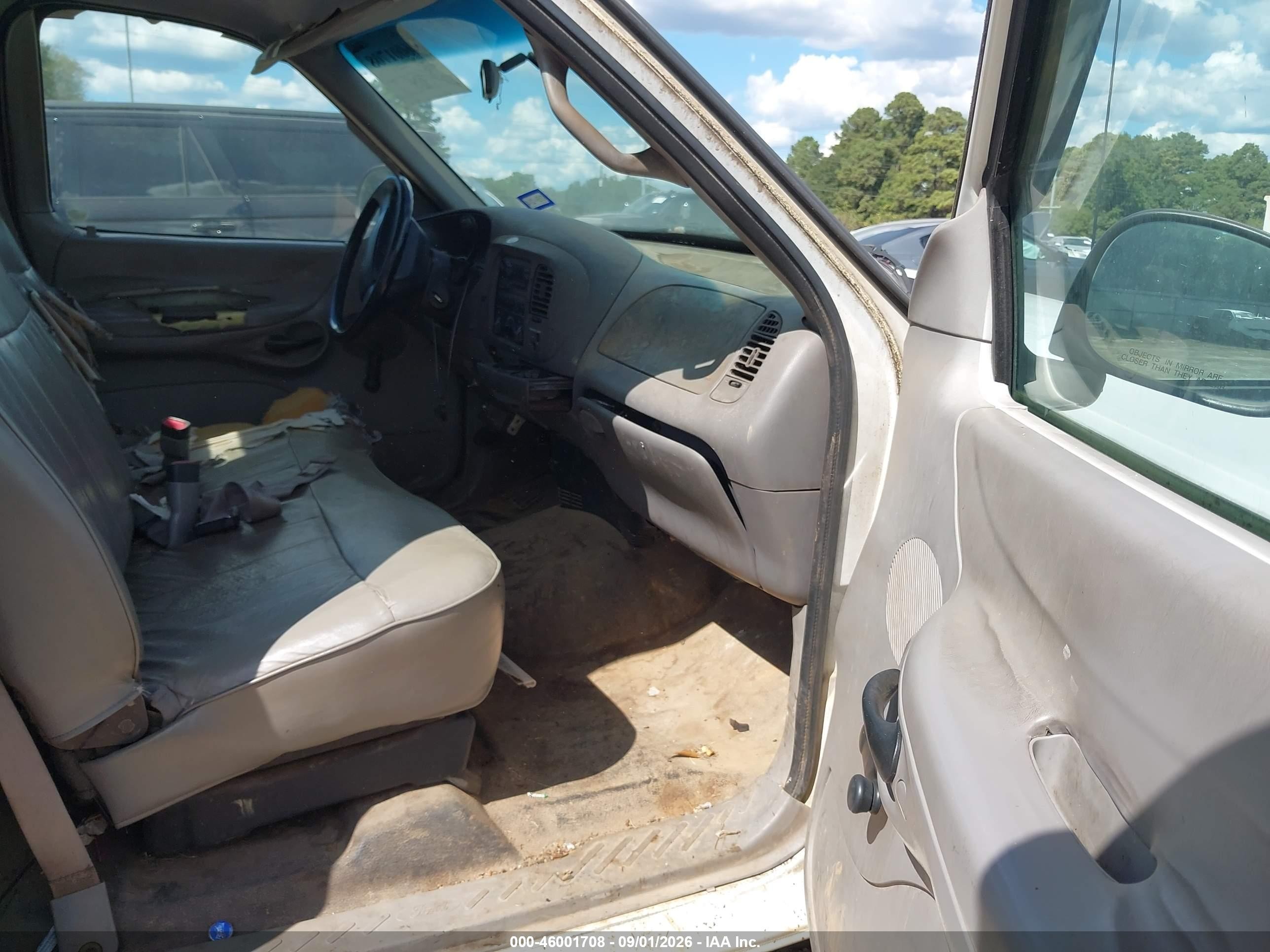 1997 Ford F-150 Lariat/standard/xl/xlt White vin: 1FTDF1765VND41274