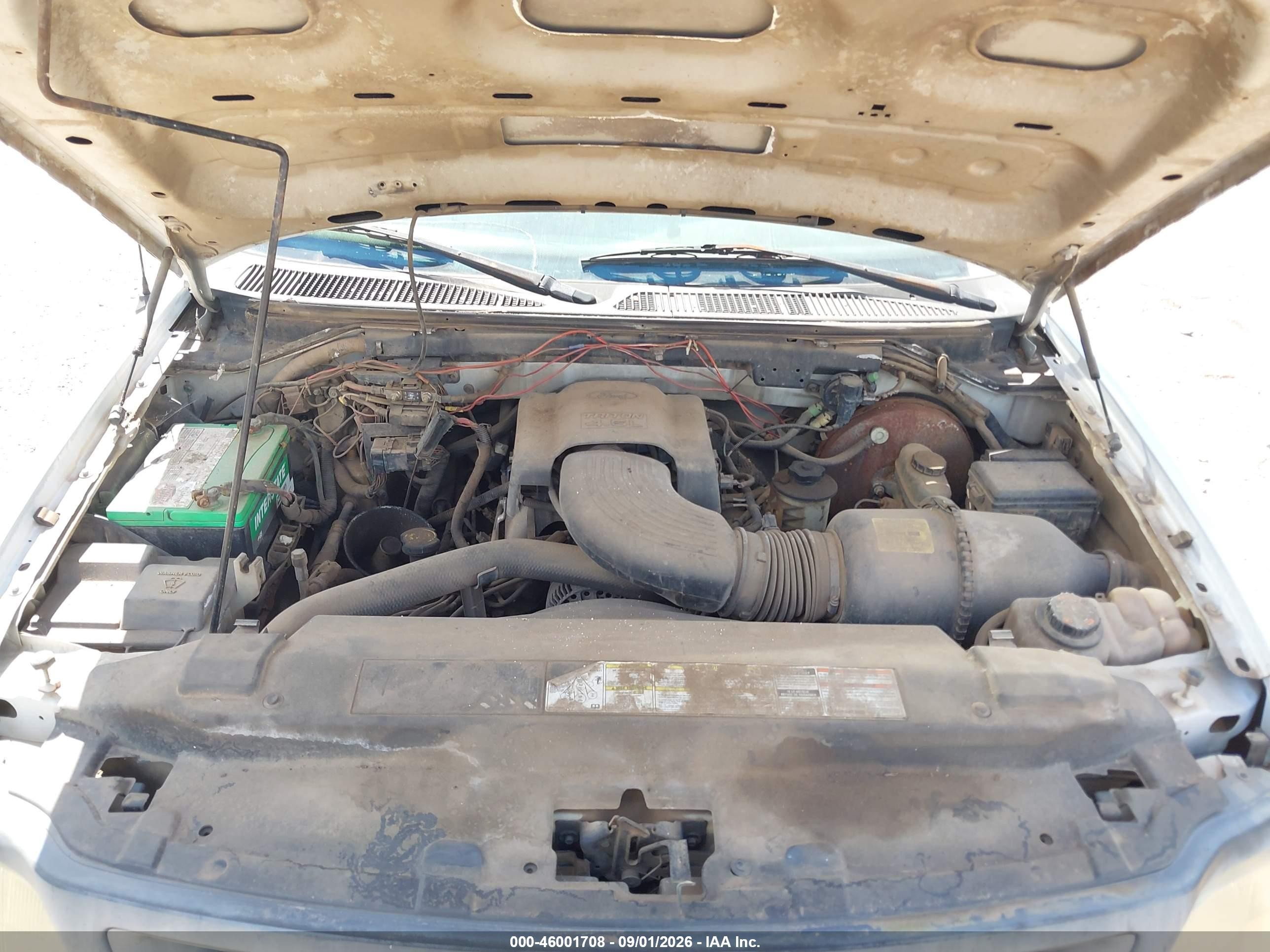 1997 Ford F-150 Lariat/standard/xl/xlt White vin: 1FTDF1765VND41274