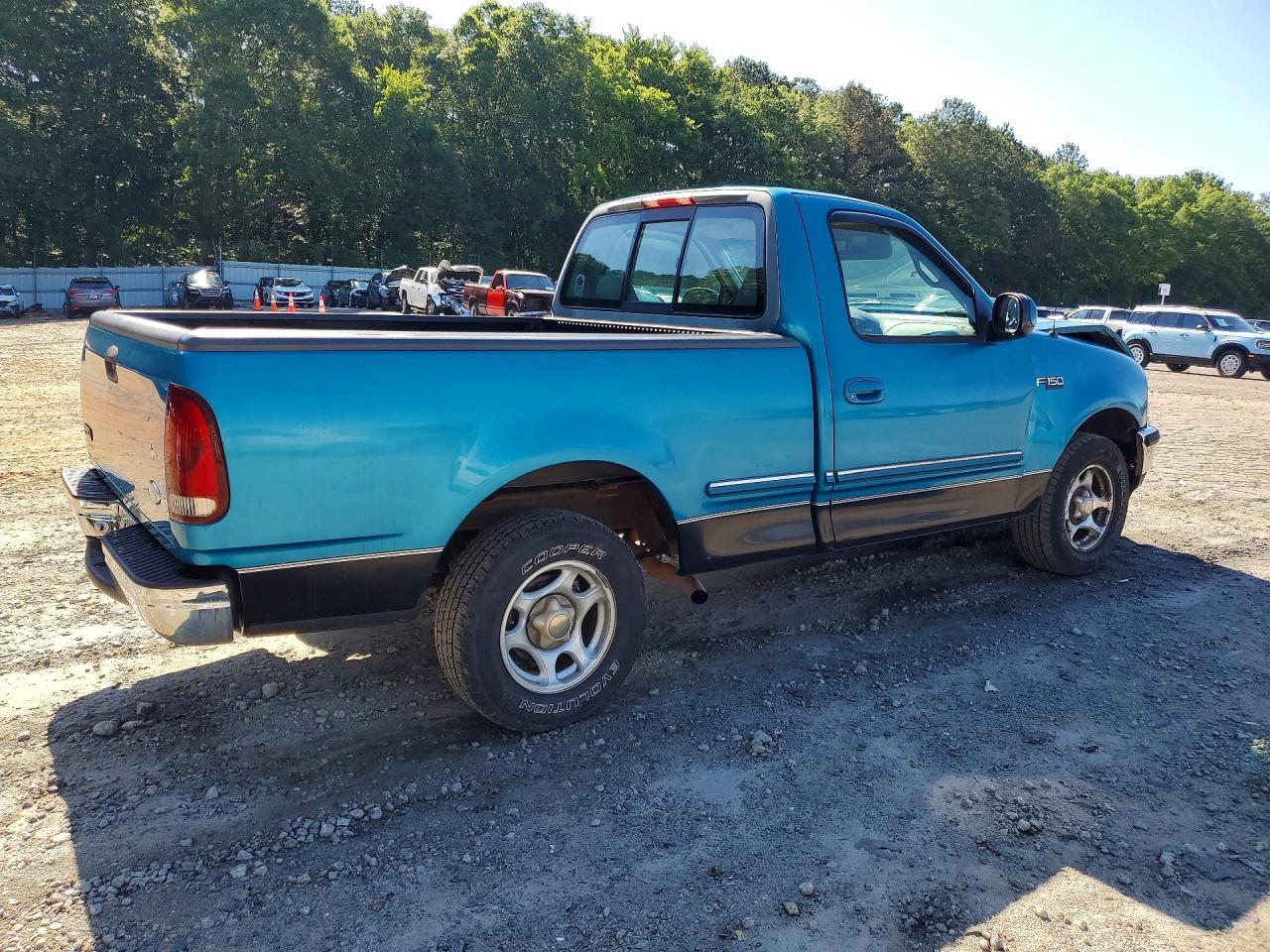 1997 Ford F150 Teal vin: 1FTDF1766VKB35544