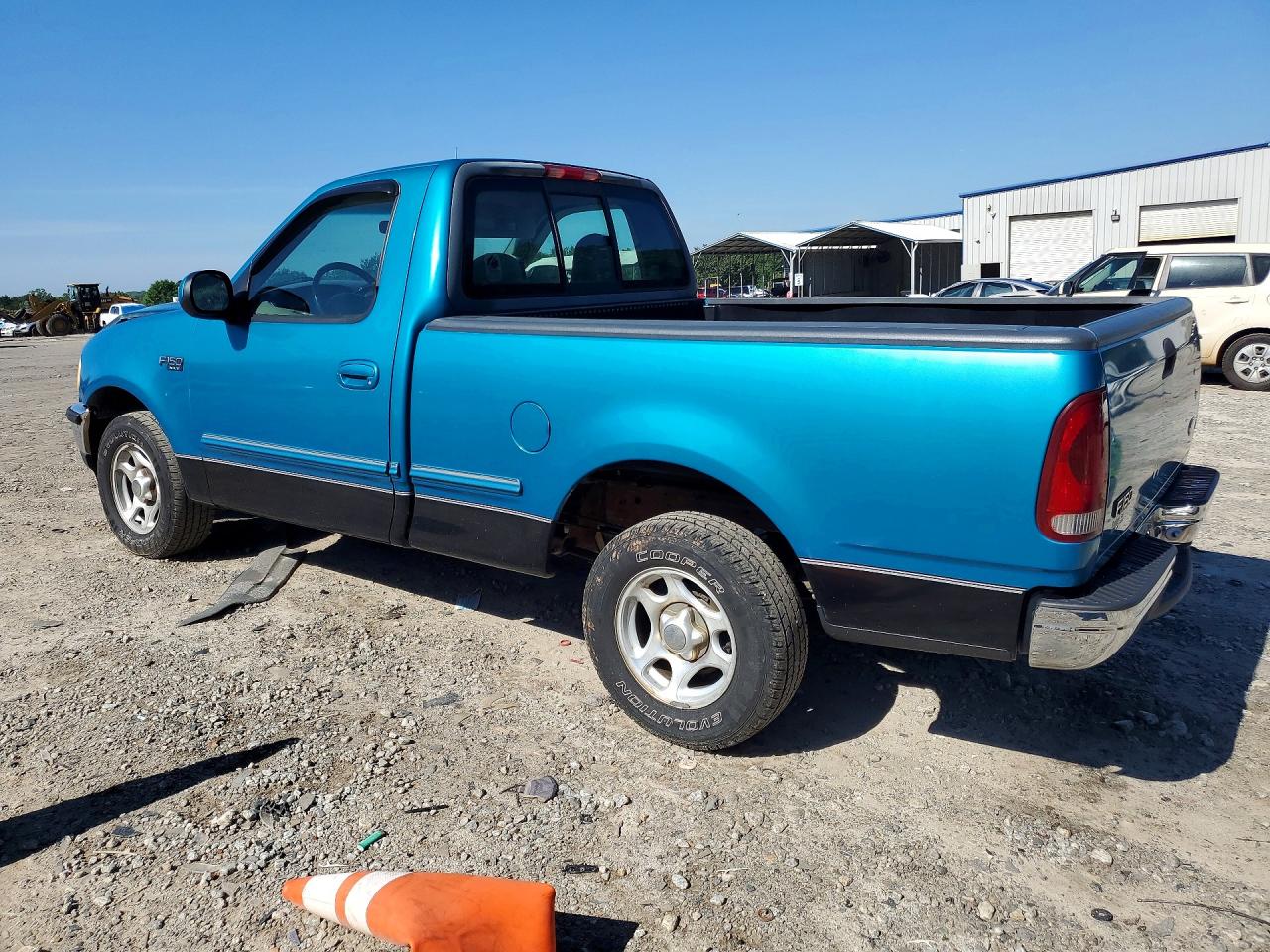 1997 Ford F150 Teal vin: 1FTDF1766VKB35544