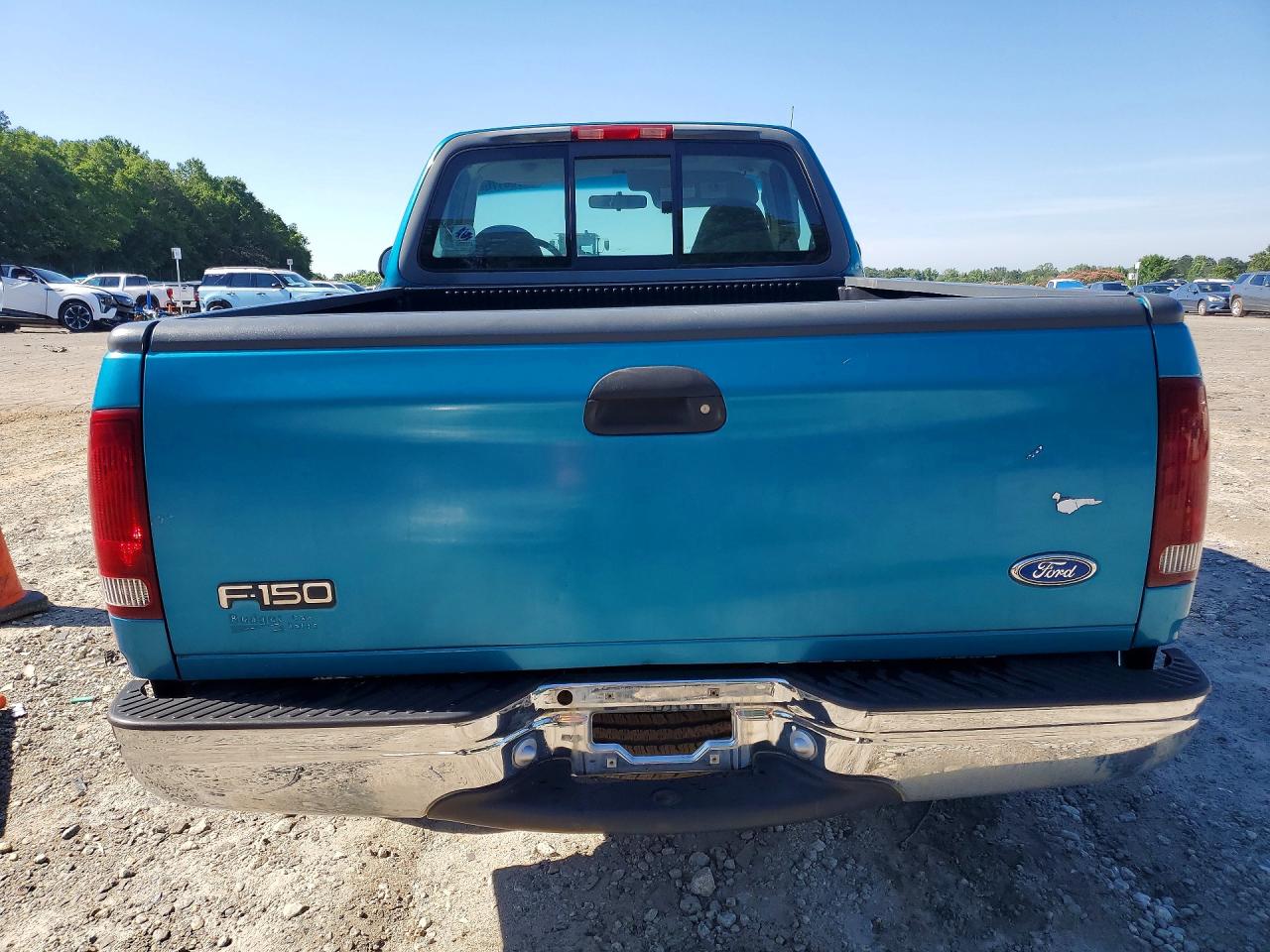 1997 Ford F150 Teal vin: 1FTDF1766VKB35544