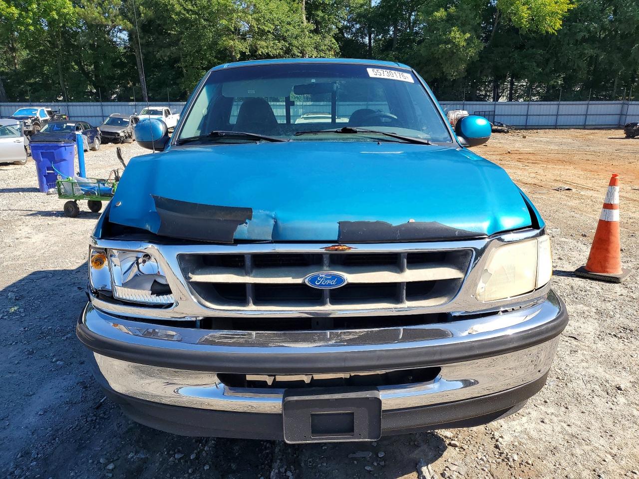 1997 Ford F150 Teal vin: 1FTDF1766VKB35544
