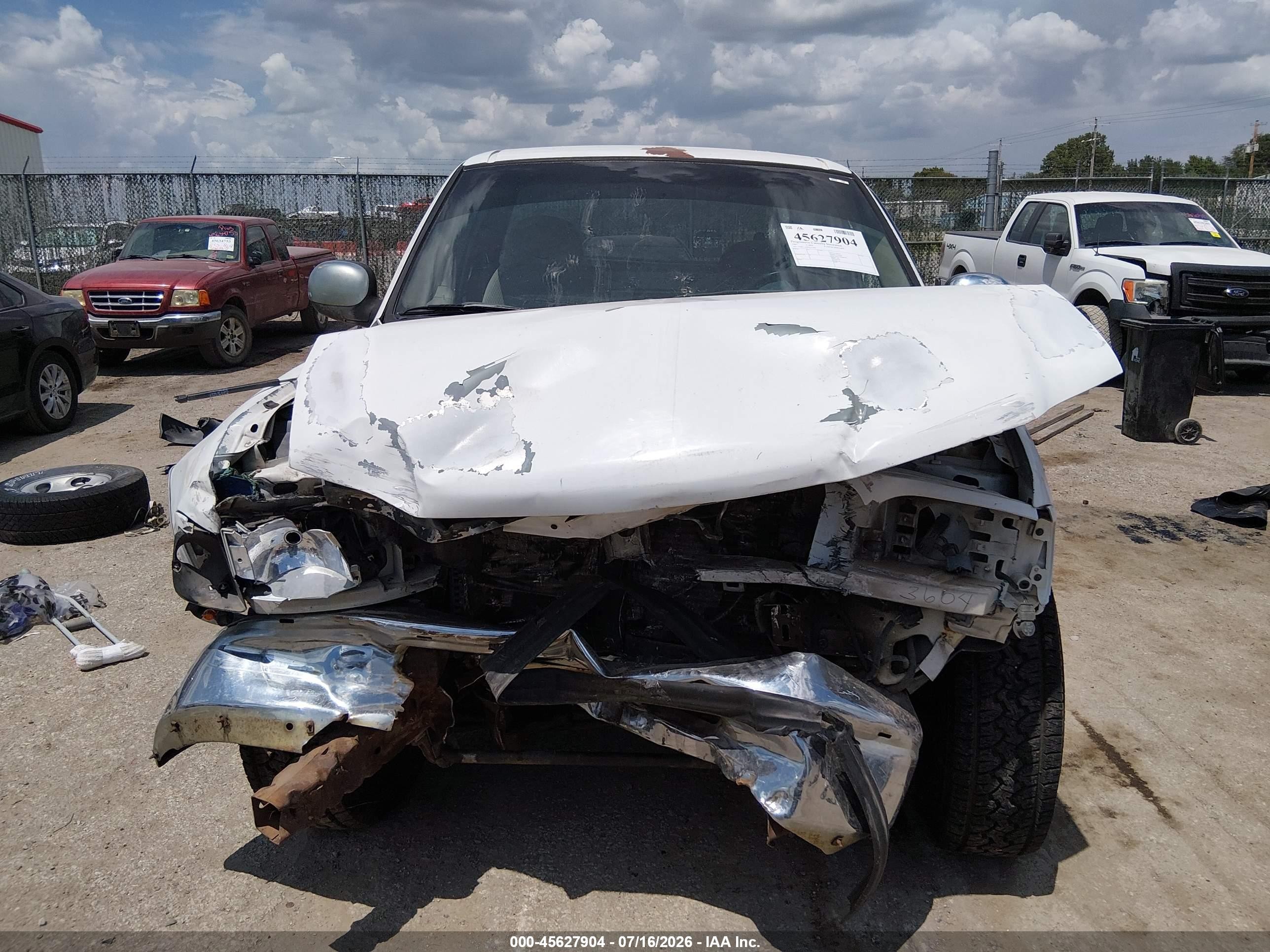 1997 Ford F-150 Standard Lariat/standard/xl/xlt White vin: 1FTDF1769VKA21067