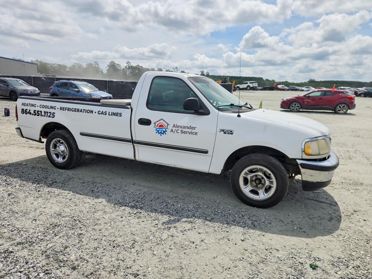 1997 Ford F150 Белый vin: 1FTDF176XVNA32013