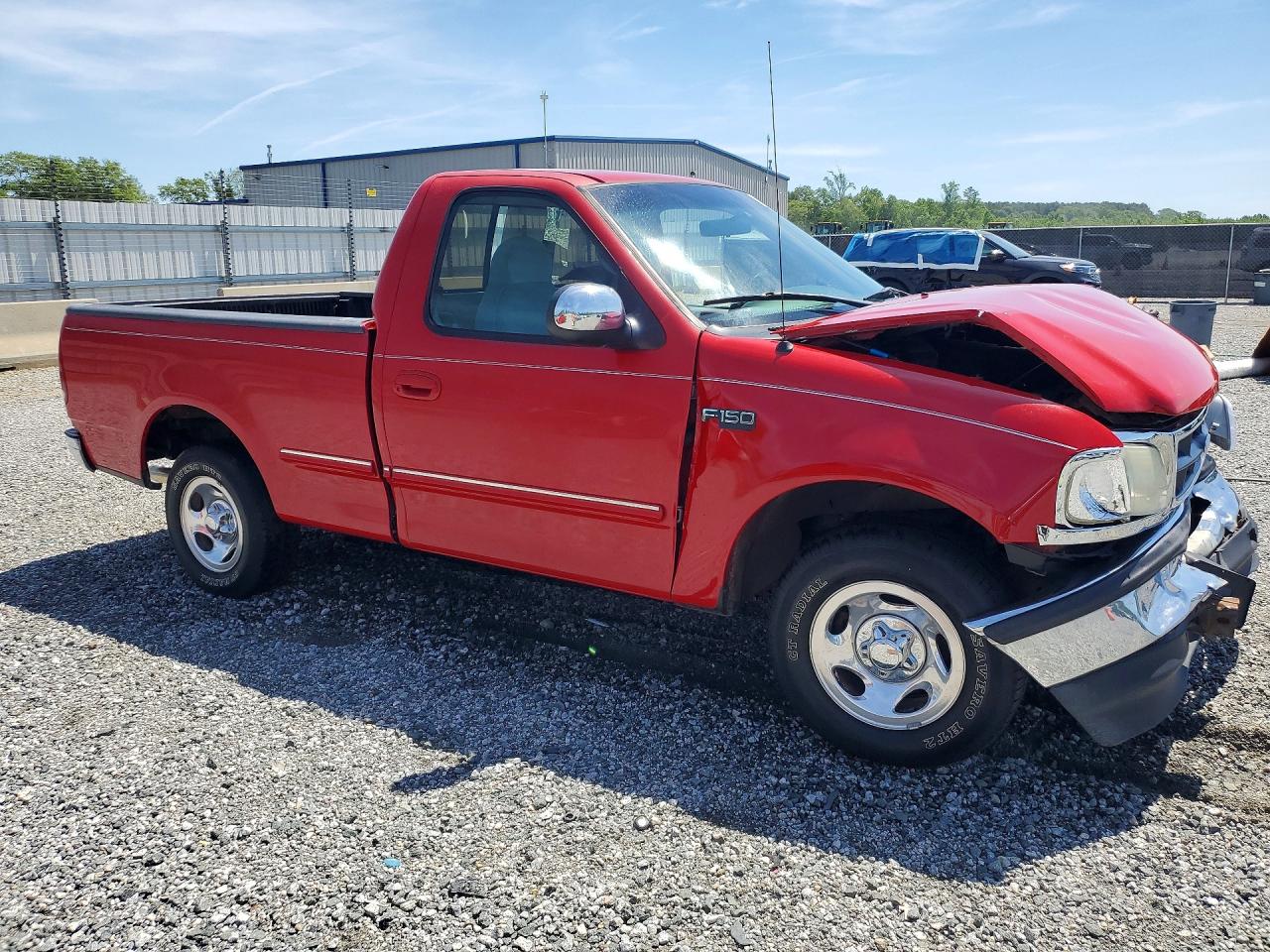 1997 Ford F150 Red vin: 1FTDF17W2VLB11543