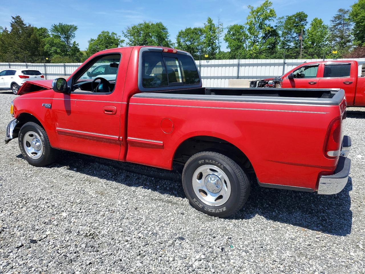1997 Ford F150 Red vin: 1FTDF17W2VLB11543