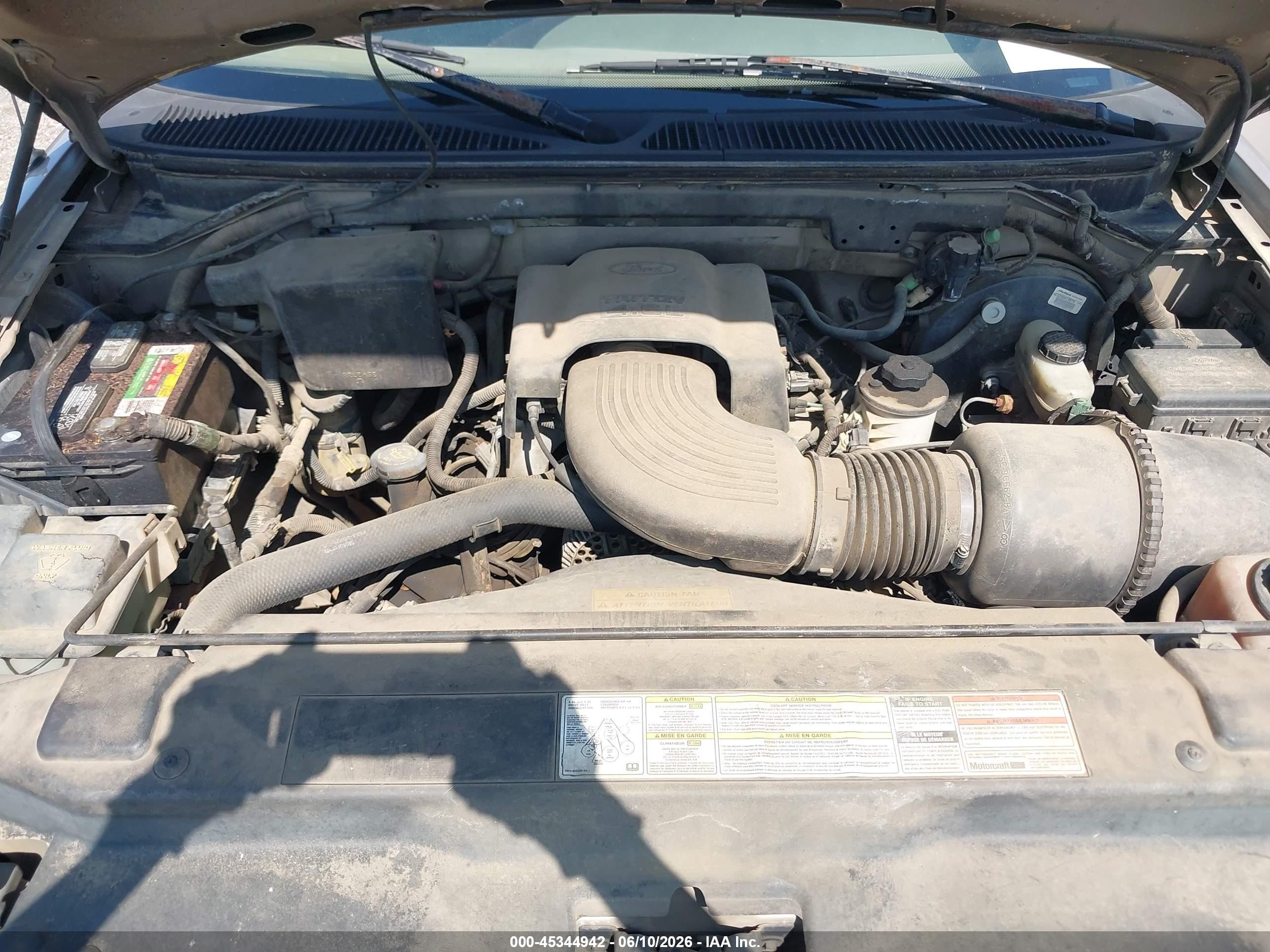 1997 Ford F-150 Standard Lariat/standard/xl/xlt Champagne vin: 1FTDF17W6VNB79106