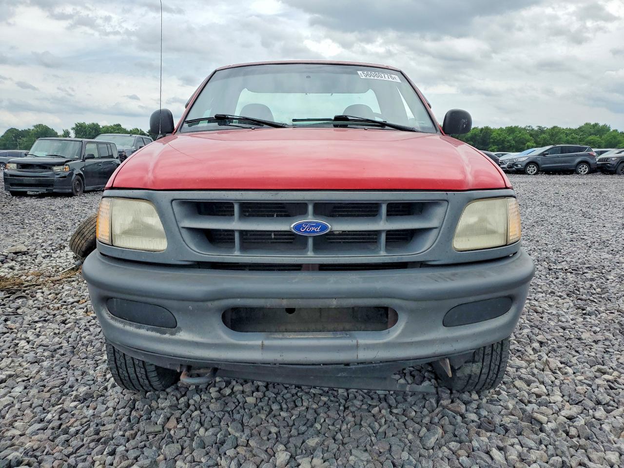 1997 Ford F150 Red vin: 1FTDF1821VND42708