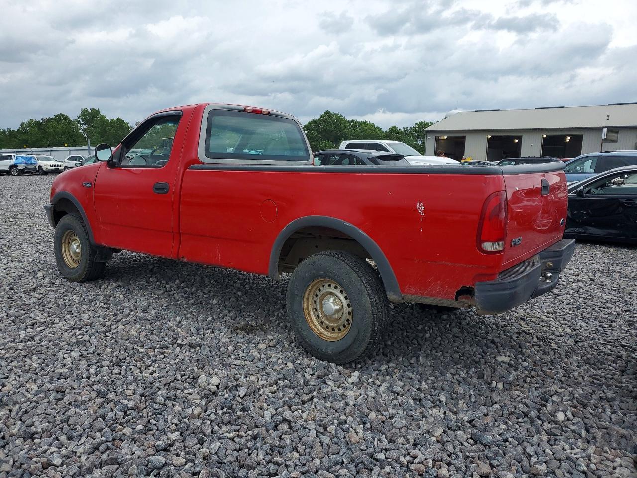 1997 Ford F150 Red vin: 1FTDF1821VND42708