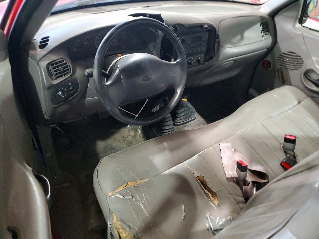 1997 Ford F150 Red vin: 1FTDF1821VND42708