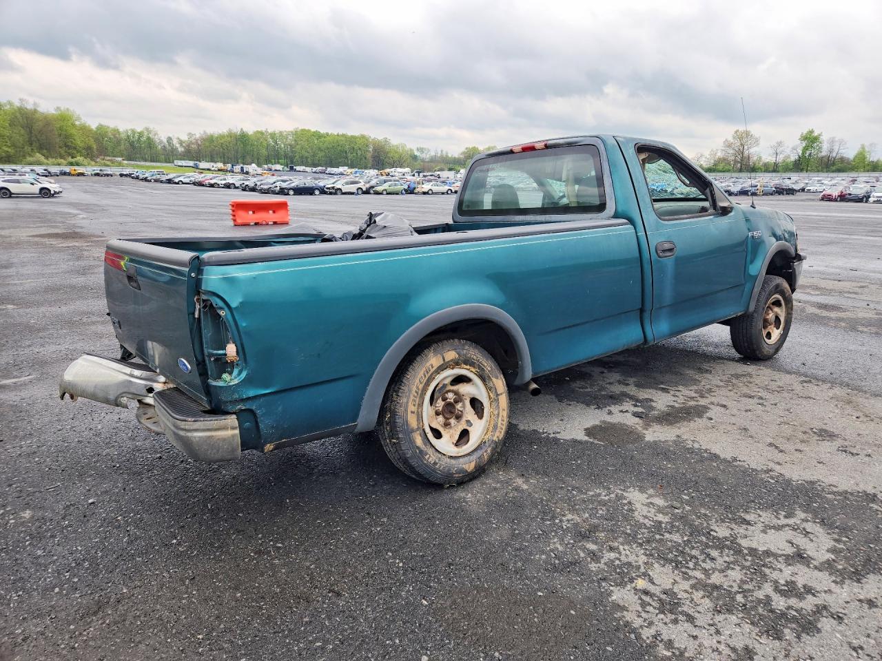 1997 Ford F150 Blue vin: 1FTDF1861VKB18259