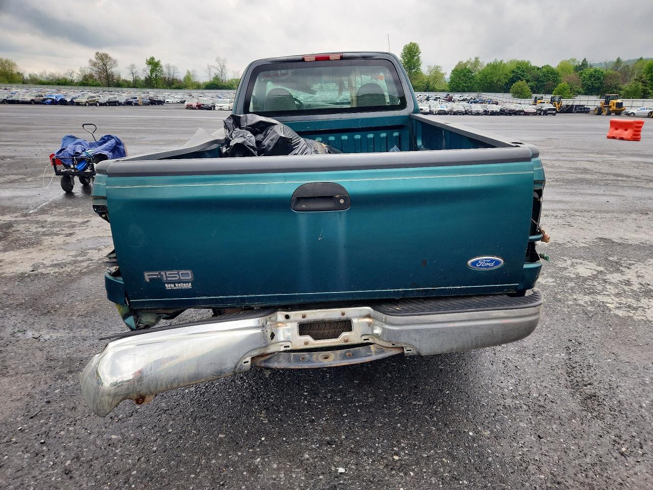 1997 Ford F150 Blue vin: 1FTDF1861VKB18259