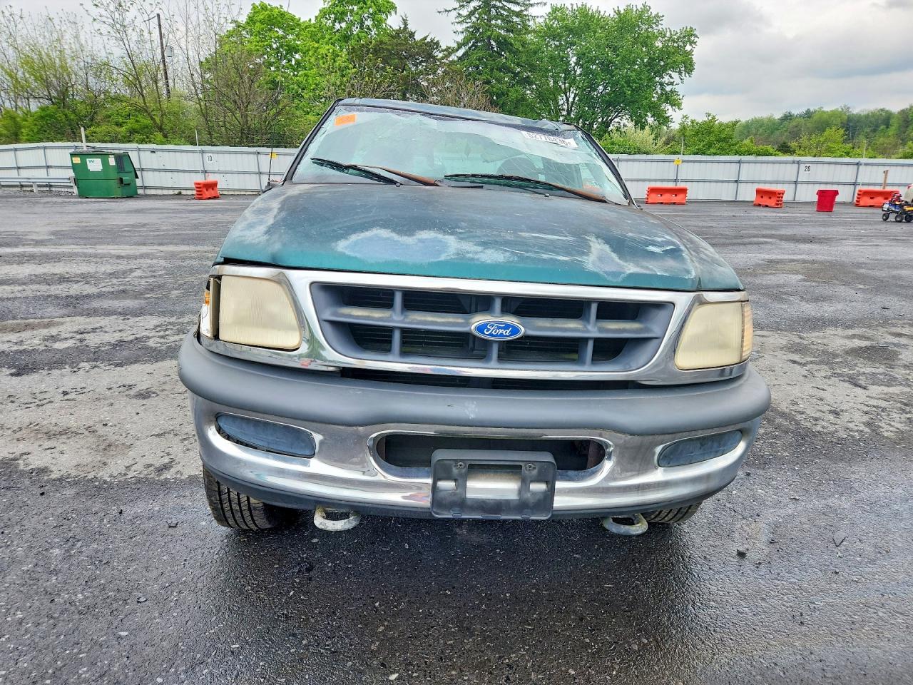 1997 Ford F150 Blue vin: 1FTDF1861VKB18259