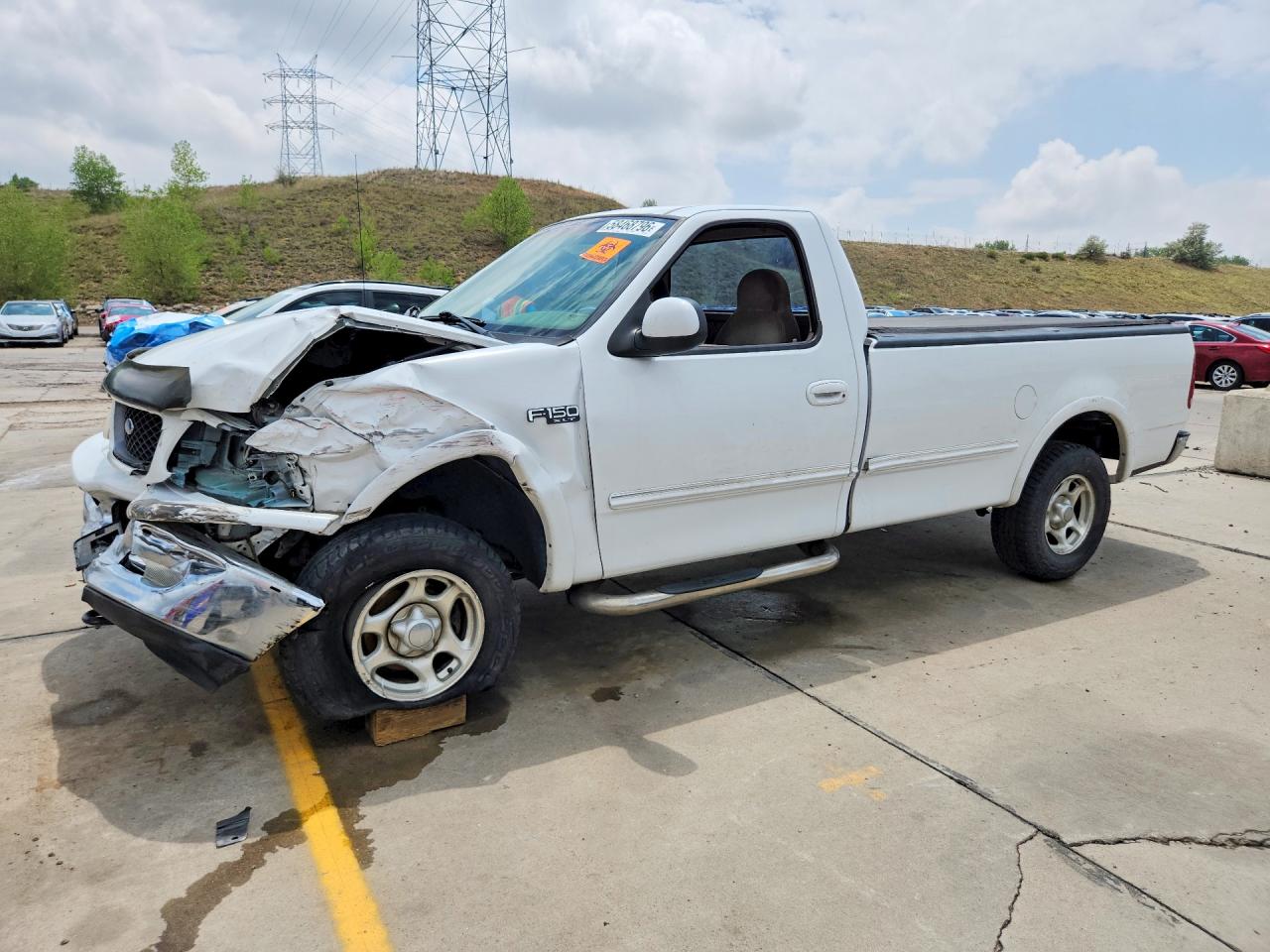 1997 Ford F150 Белый vin: 1FTDF1864VLA67396