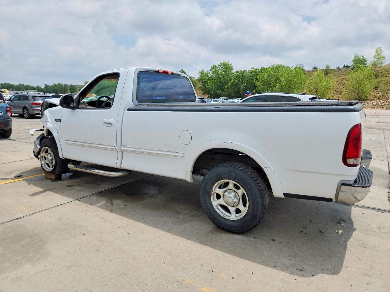 1997 Ford F150 White vin: 1FTDF1864VLA67396