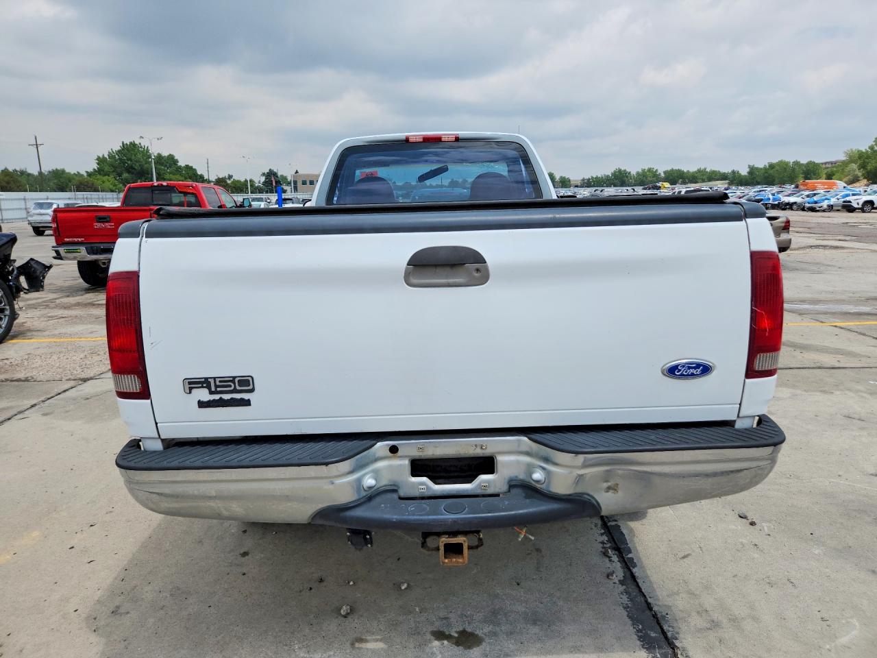 1997 Ford F150 White vin: 1FTDF1864VLA67396
