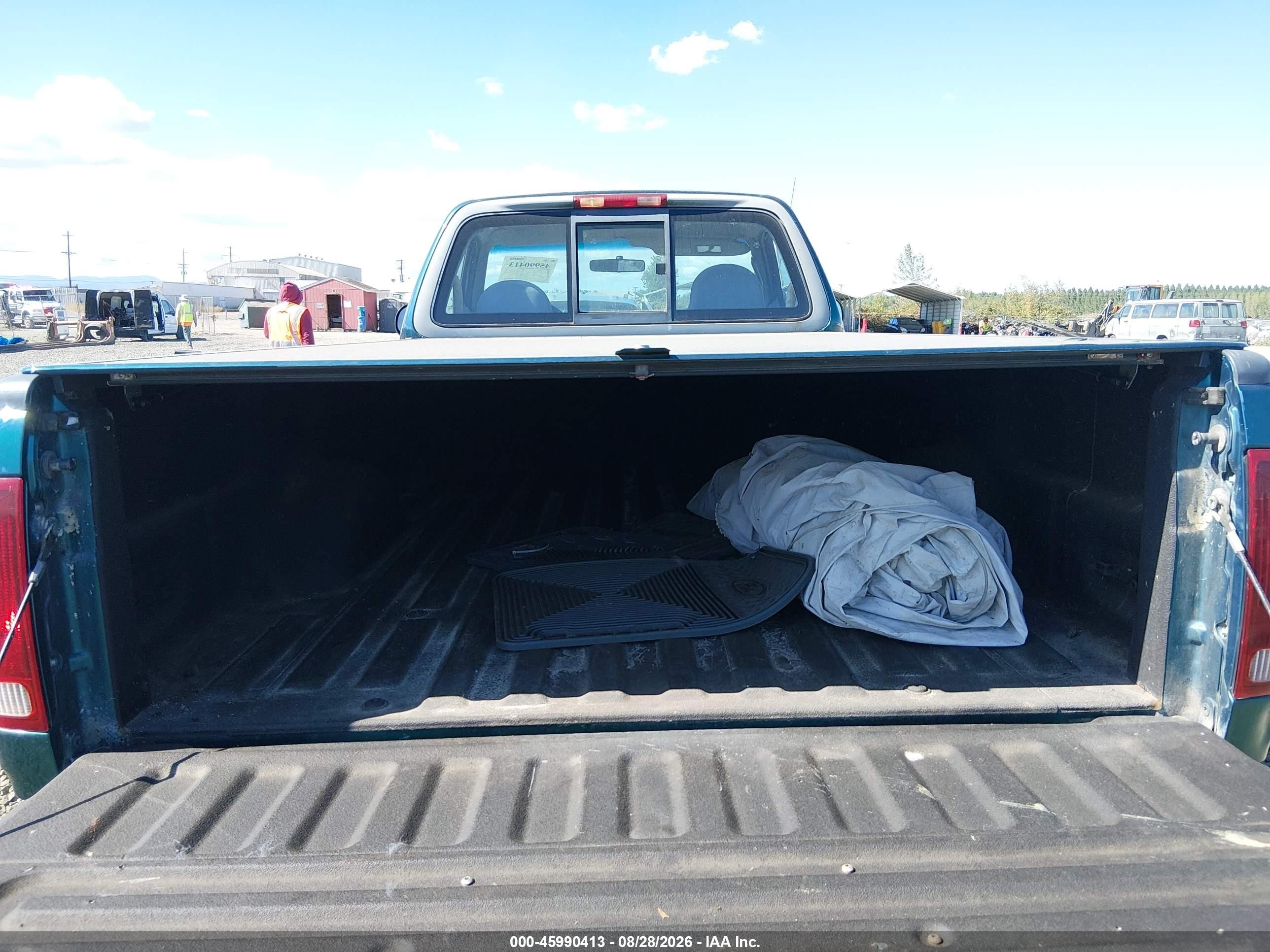 1997 Ford F-150 Lariat/standard/xl/xlt Green vin: 1FTDF1864VLB28925