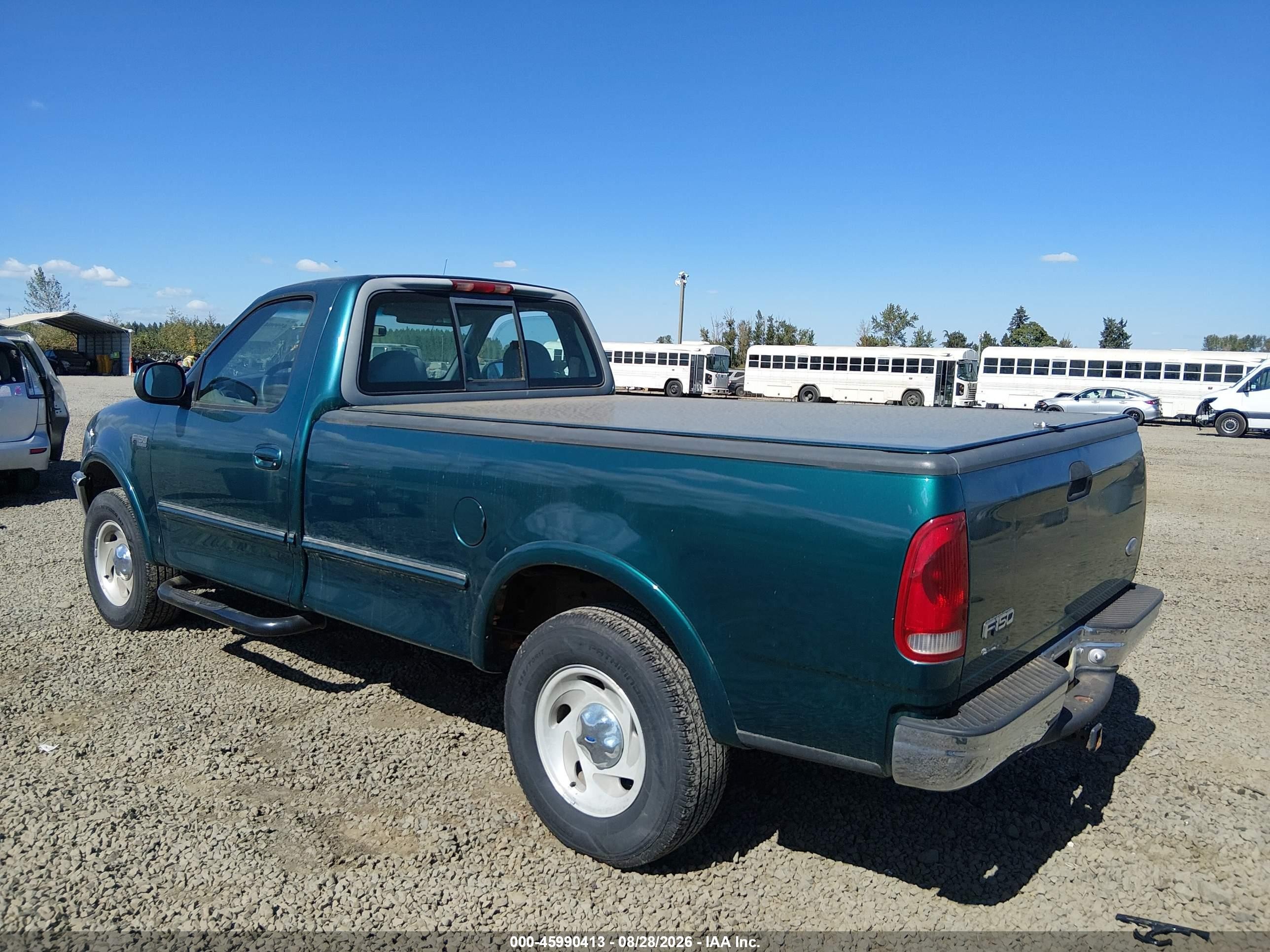 1997 Ford F-150 Lariat/standard/xl/xlt Green vin: 1FTDF1864VLB28925