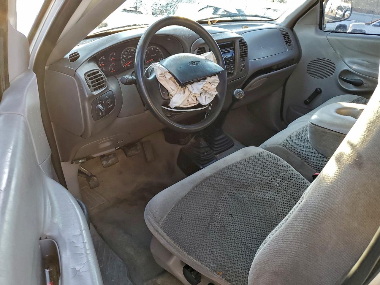 1997 Ford F150 White vin: 1FTDF1867VNC54880