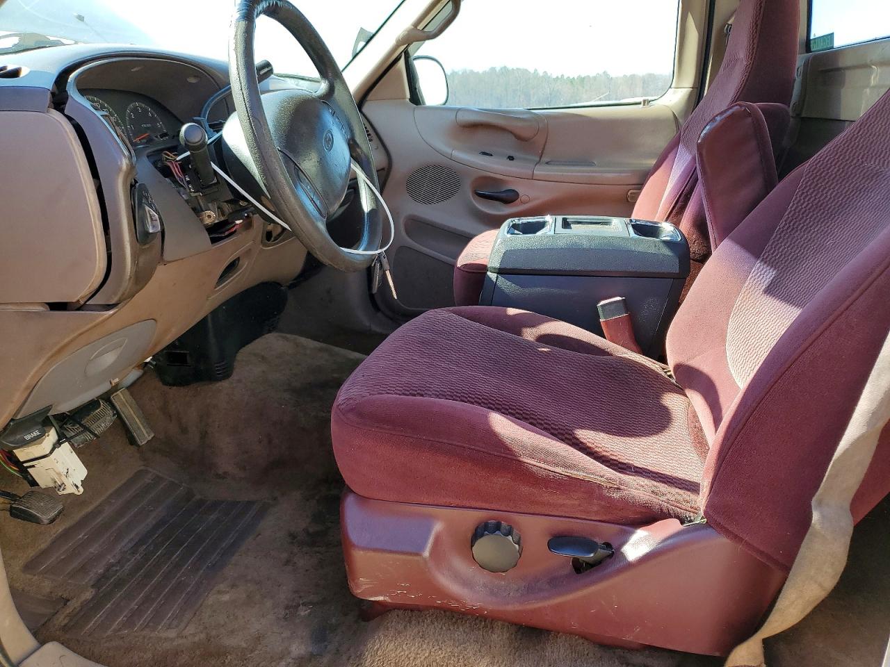 1997 Ford F150 White vin: 1FTDF18W3VNA65711