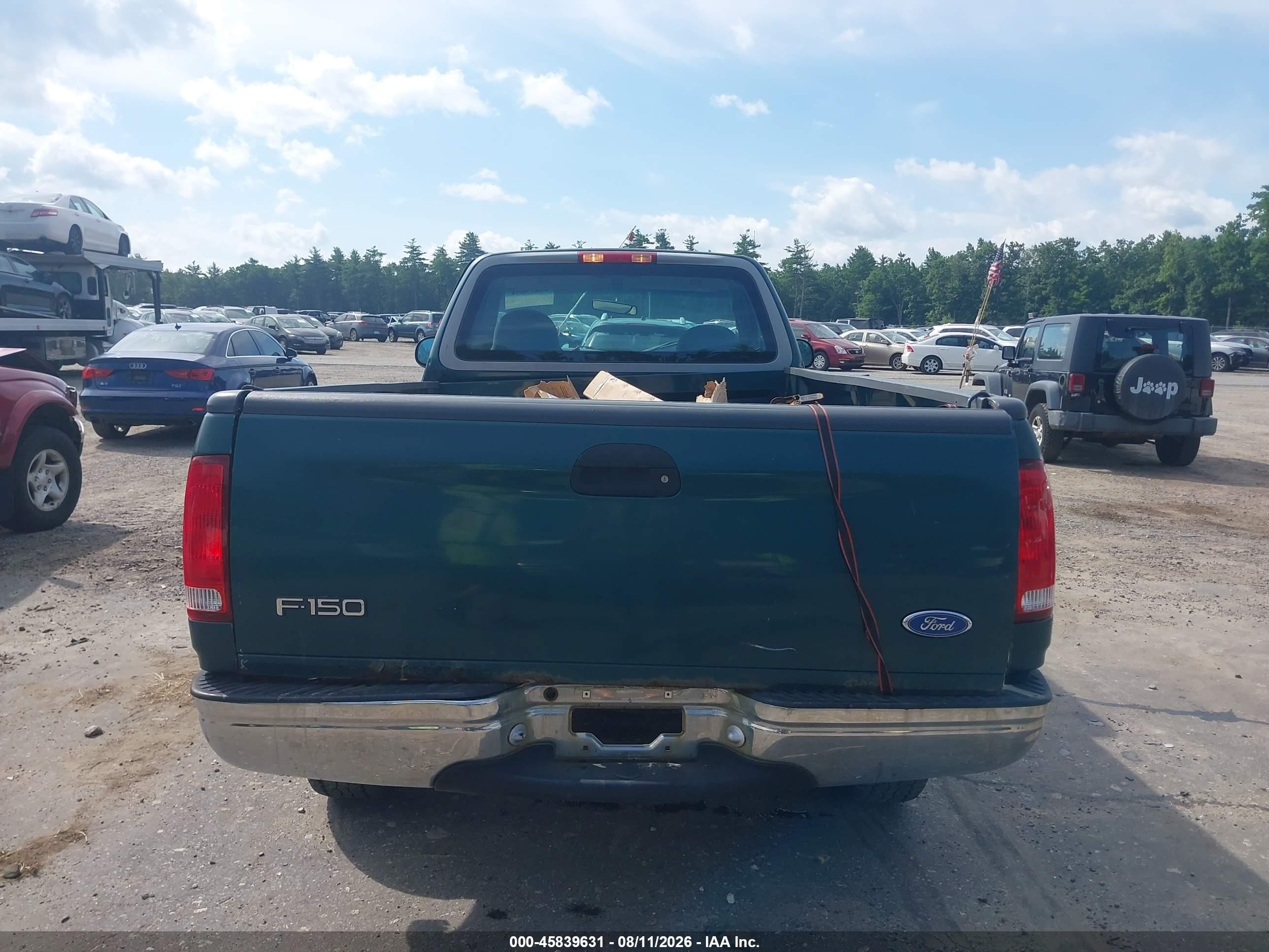 1997 Ford F-150 Standard   Green vin: 1FTDF18W7VND02152