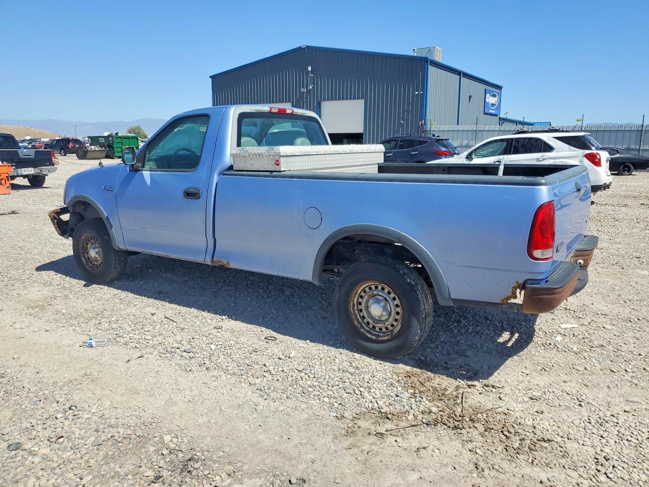 1997 Ford F150 Blue vin: 1FTDF18W8VKC61869