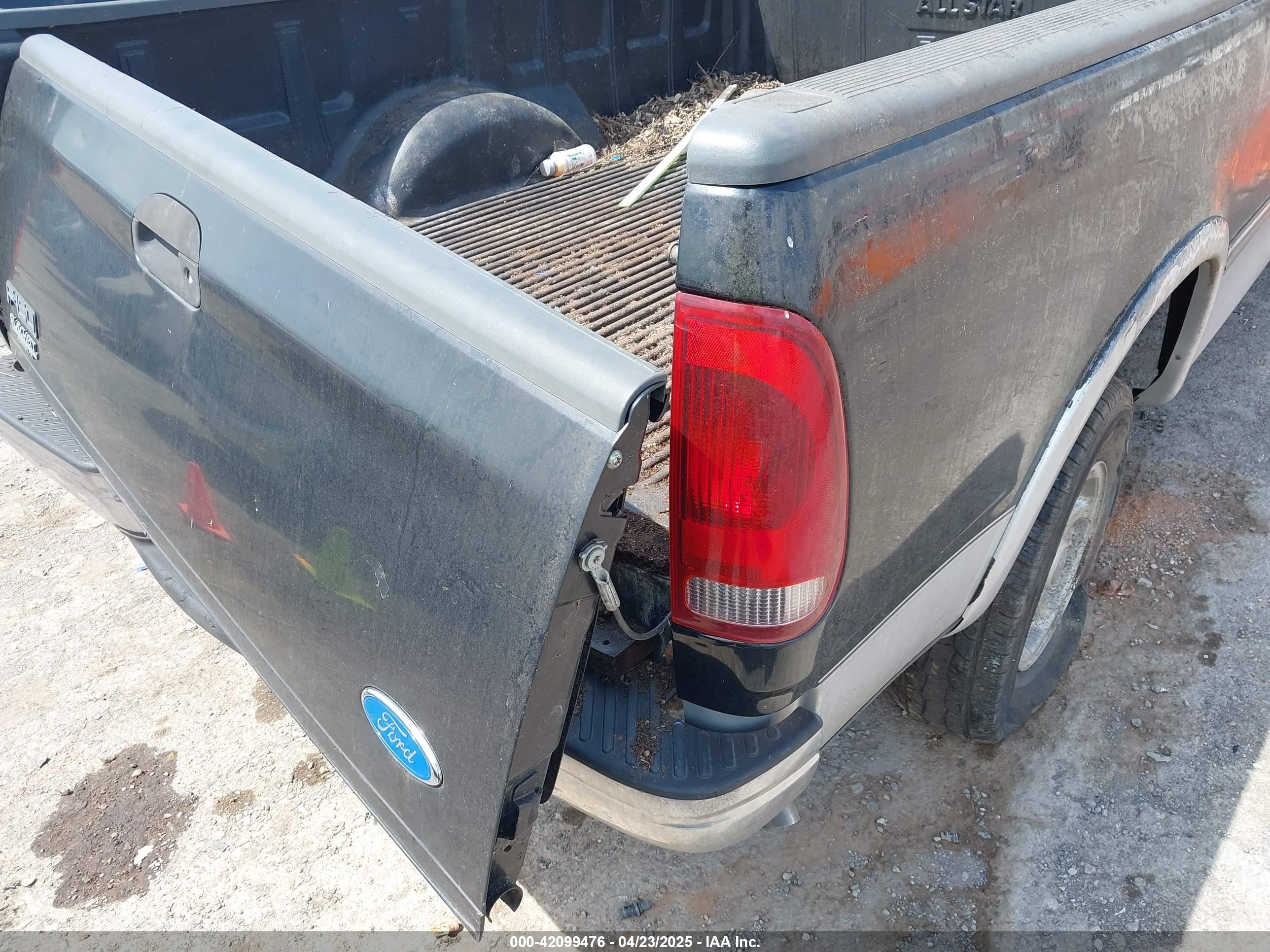 1997 Ford F-150 Lariat/standard/xl/xlt Black vin: 1FTDF18W9VND44371