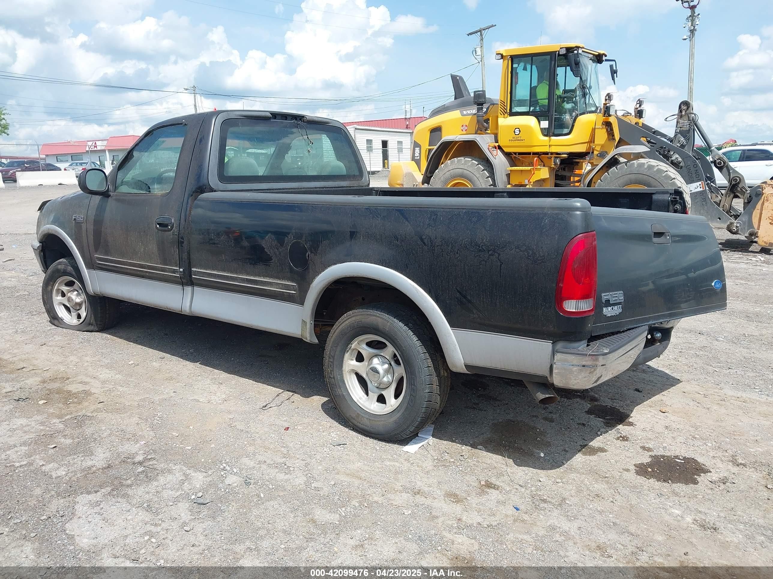 1997 Ford F-150 Lariat/standard/xl/xlt Black vin: 1FTDF18W9VND44371