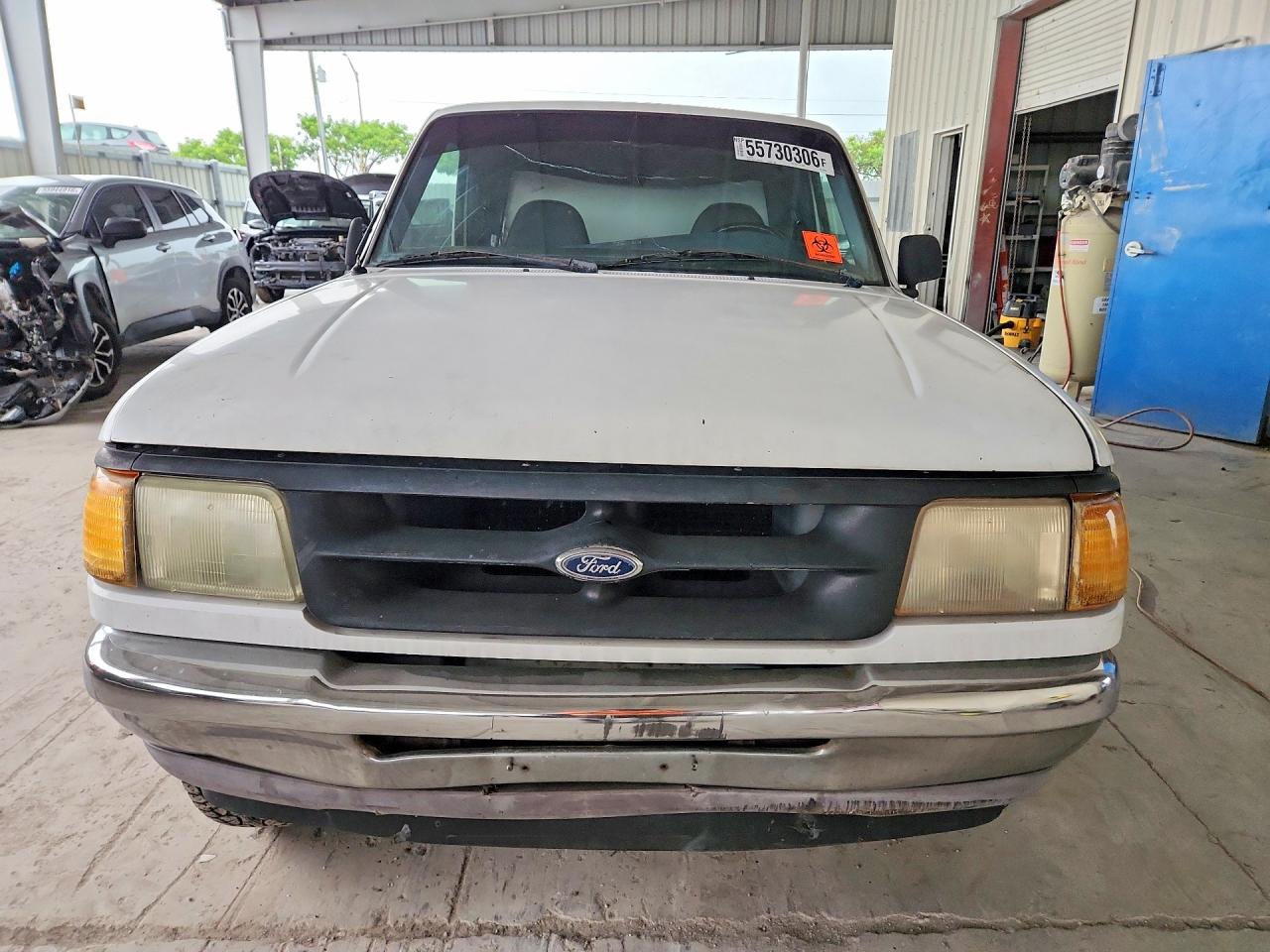 1995 Ford Ranger Super Cab White vin: 1FTDR15UXSTA34375