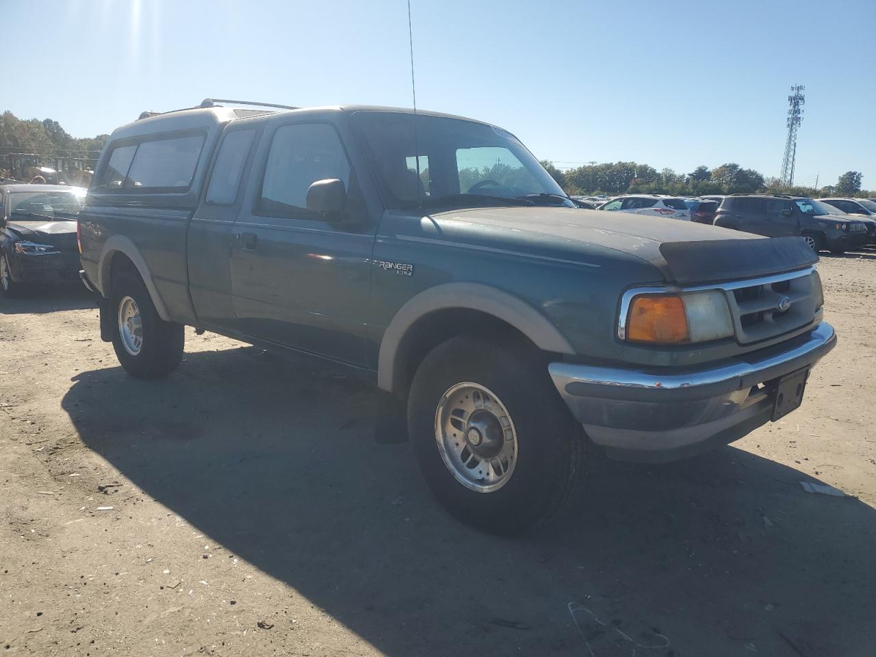 1995 Ford Ranger Super Cab Green vin: 1FTDR15X0STA08667