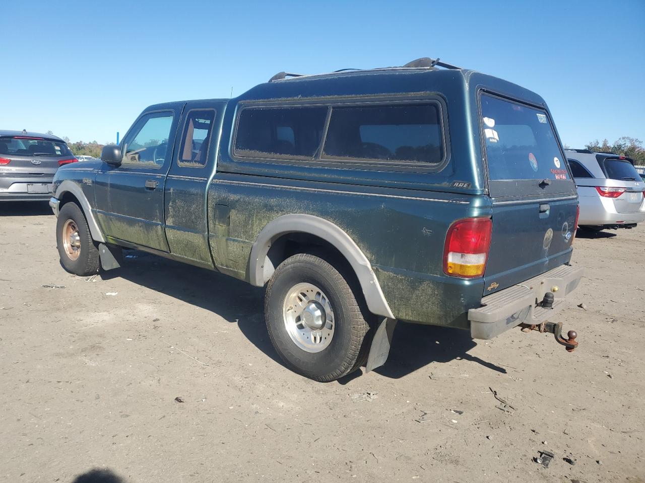 1995 Ford Ranger Super Cab Green vin: 1FTDR15X0STA08667